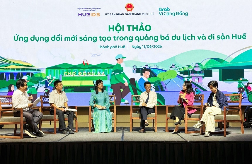 Các diễn giả thảo luận về đổi mới sáng tạo, thúc đẩy du lịch Huế trong kỷ nguyên số