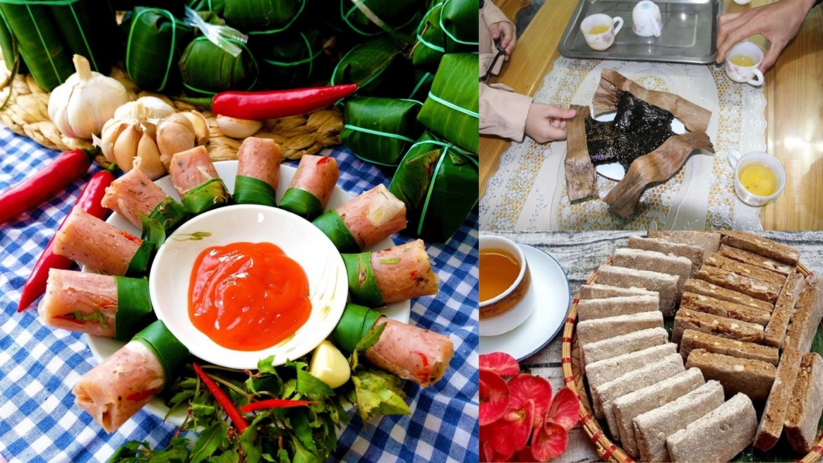 Từ nem chua, chè lam, bánh gai Tứ Trụ đến các sản phẩm thủ công mỹ nghệ của làng nghề truyền thống đều được lựa chọn kỹ lưỡng trước khi đưa vào từng bộ quà tặng