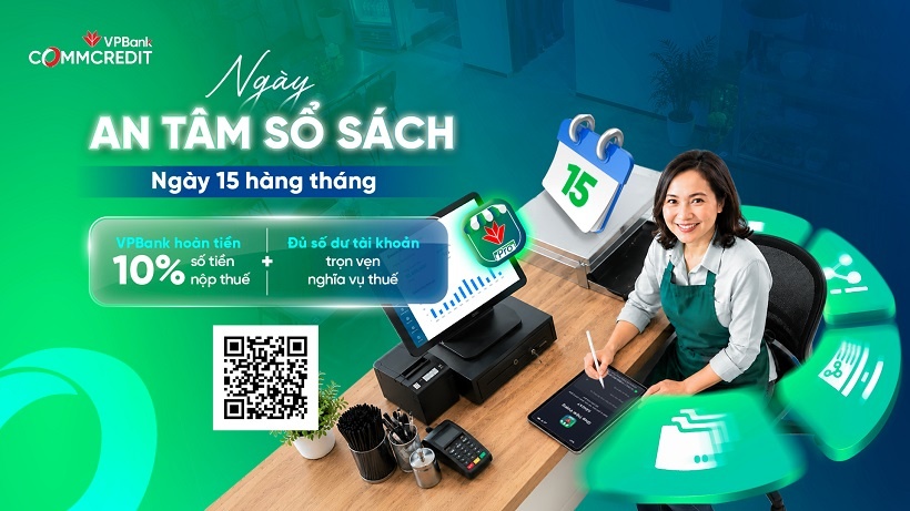 “Ngày An tâm sổ sách”: Chuỗi hoạt động đặc biệt VPBank dành cho hộ kinh doanh “Ngày An tâm sổ sách”: Chuỗi hoạt động đặc biệt VPBank dành cho hộ kinh doanh