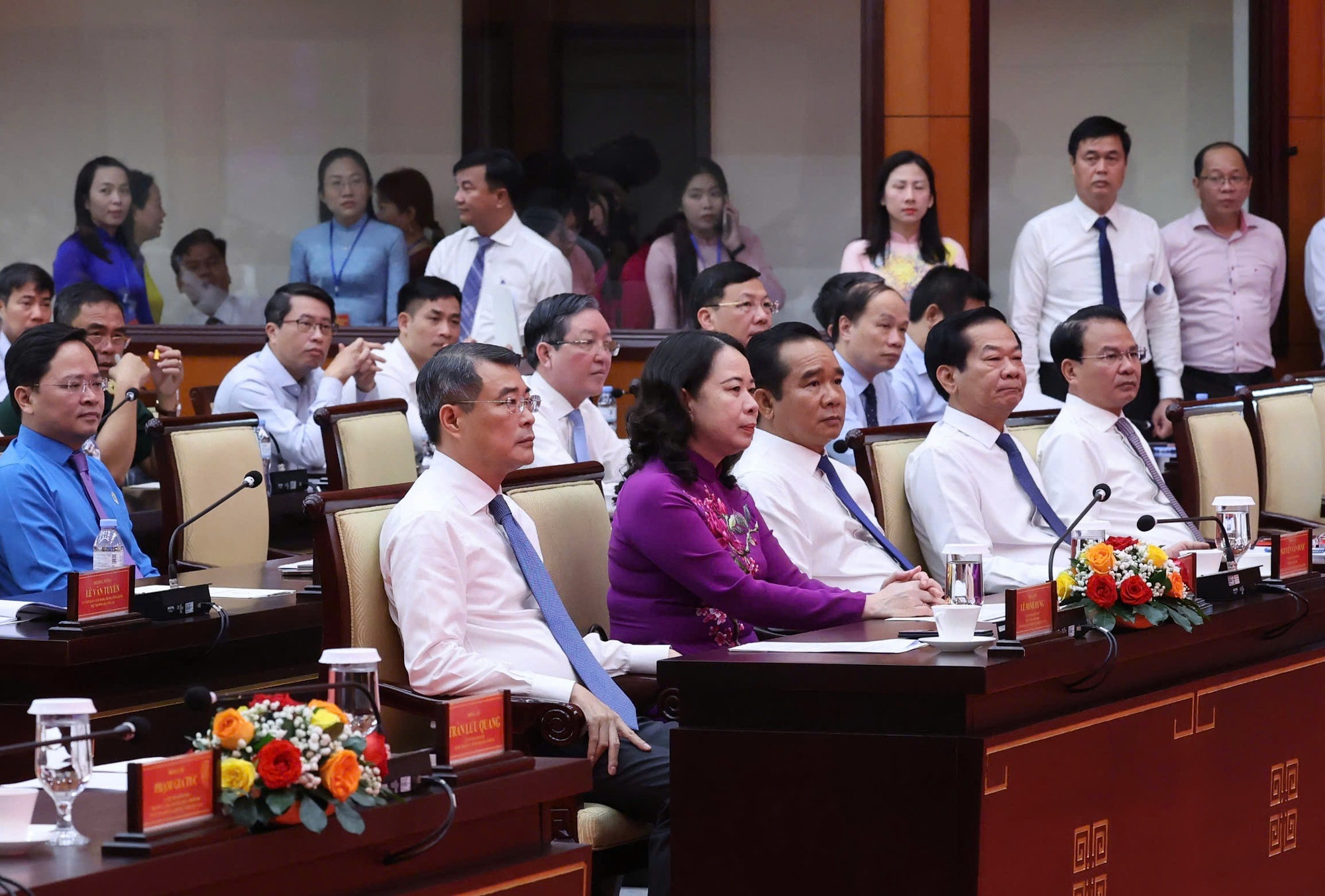 Thủ tướng Lê Minh Hưng cùng các đại biểu tham dự lễ phát động Phong trào thi đua - Ảnh: VGP/Phương Nguyên Thủ tướng Lê Minh Hưng cùng các đại biểu tham dự lễ phát động Phong trào thi đua - Ảnh: VGP/Phương Nguyên