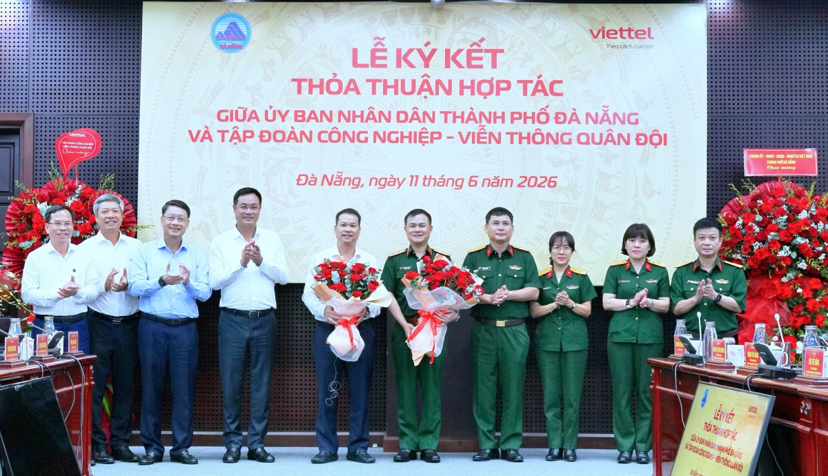 Đà Nẵng - Viettel hợp tác thúc đẩy chuyển đổi số, phát triển công nghệ cao giai đoạn 2026-2030