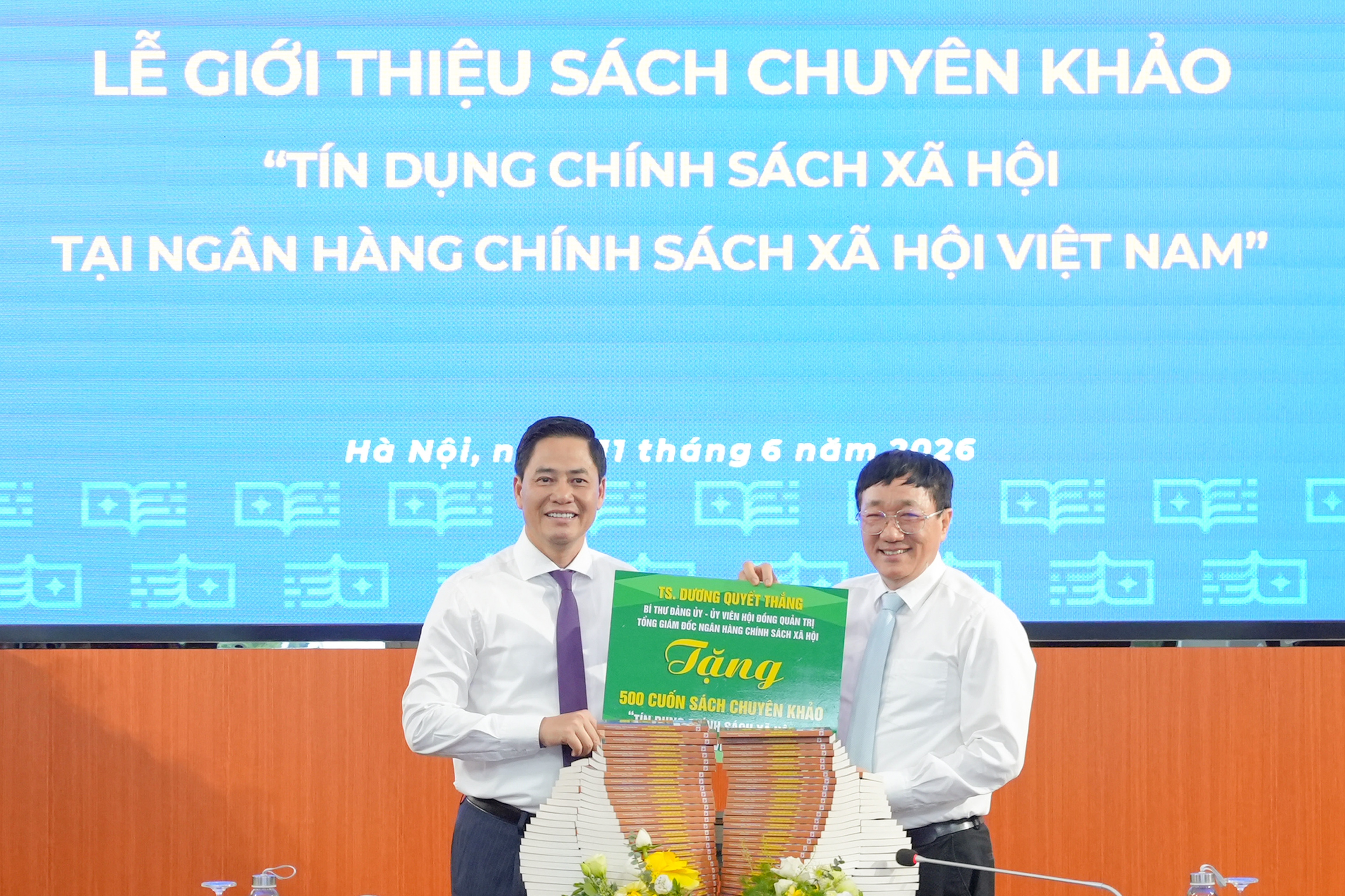 Ra mắt Cuốn sách chuyên khảo “Tín dụng chính sách xã hội tại Ngân hàng Chính sách xã hội Việt Nam”