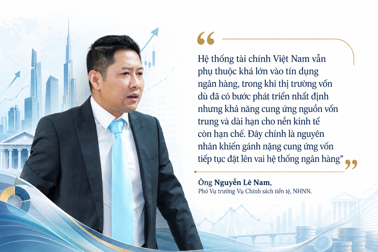 Phát triển thị trường vốn để “chia lửa” với hệ thống ngân hàng