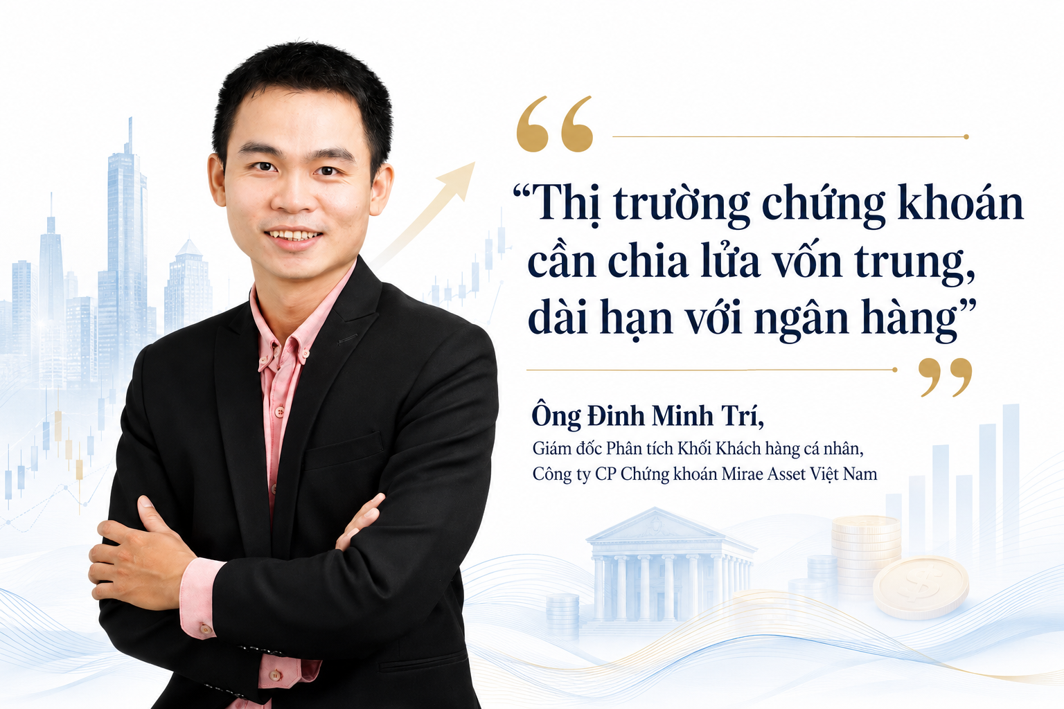 Phát triển thị trường vốn để “chia lửa” với hệ thống ngân hàng