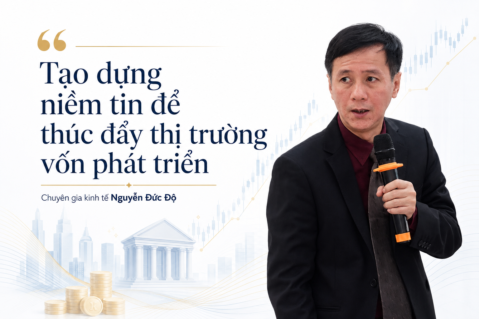 Phát triển thị trường vốn để “chia lửa” với hệ thống ngân hàng
