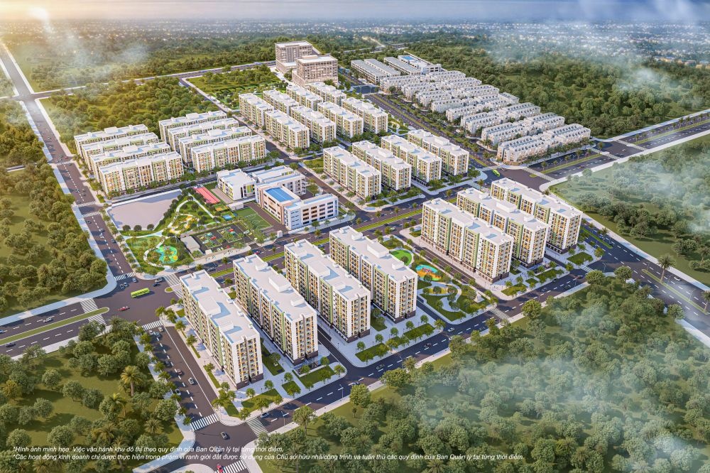 Cư dân The Rise có thể nhanh chóng đến nơi làm việc nhờ hạ tầng nội khu kết nối với các trục đường trọng điểm của khu vực  