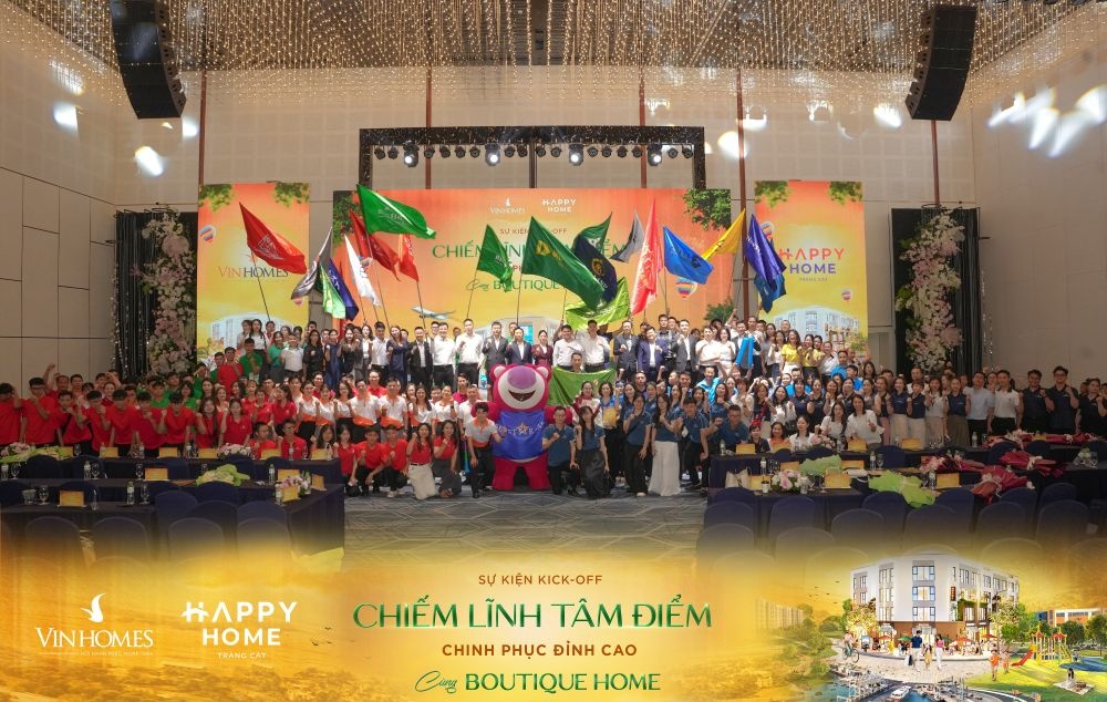 Hơn 600 chuyên viên kinh doanh có mặt tại sự kiện, thể hiện sức nóng của Boutique Home Tràng Cát Hơn 600 chuyên viên kinh doanh có mặt tại sự kiện, thể hiện sức nóng của Boutique Home Tràng Cát