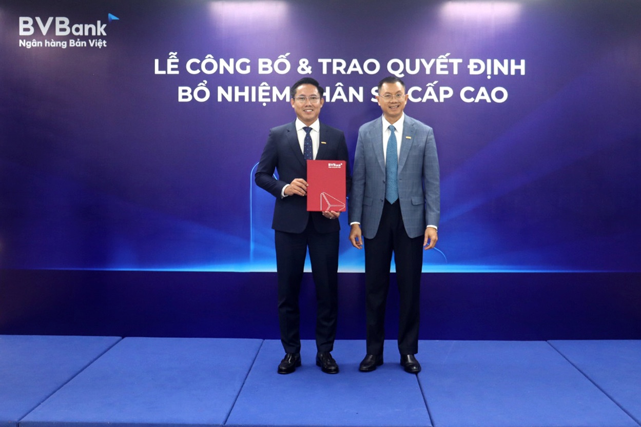 BVBank bổ nhiệm thành viên ban điều hành phụ trách khối khách hàng cá nhân