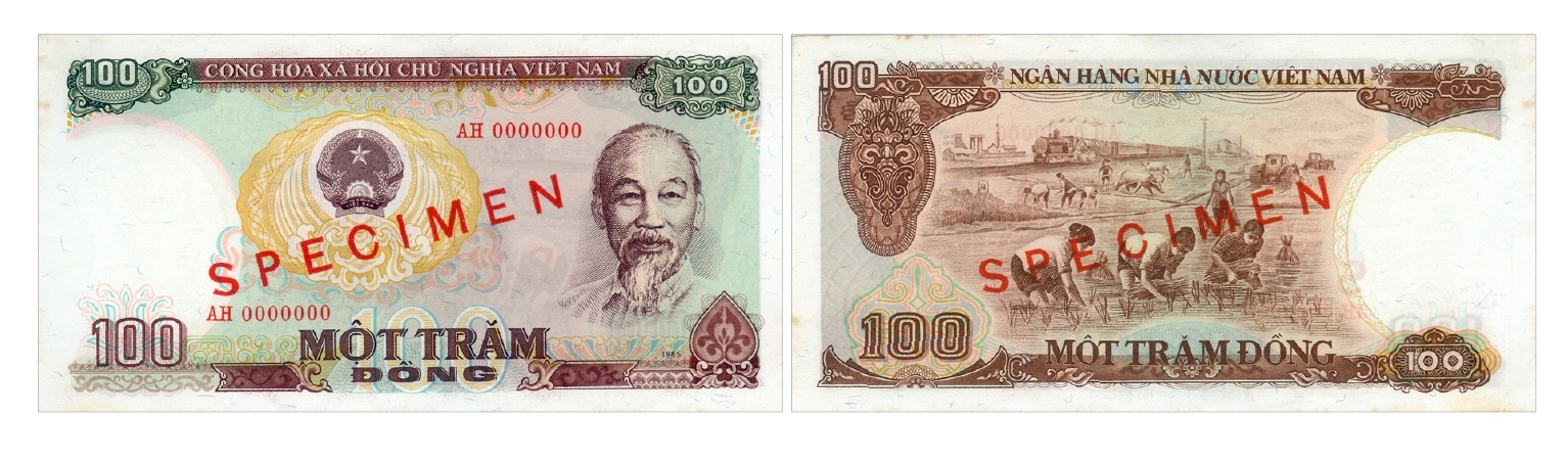 Ảnh 3.3.27.Tiền giấy 100 đồng, 1985
