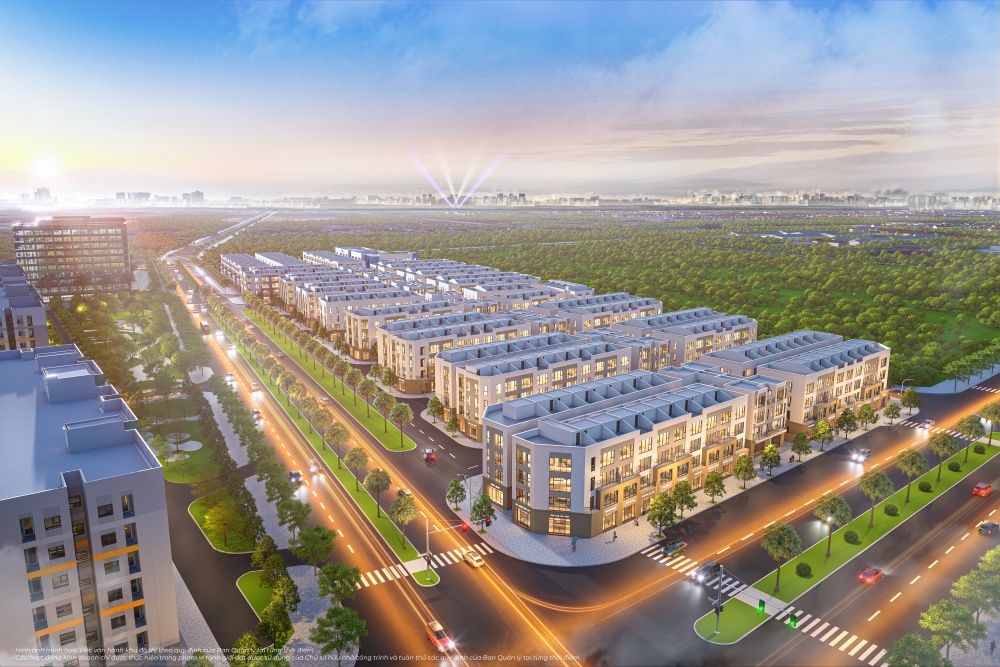 Boutique Home chỉ gồm 284 sản phẩm thấp tầng kết nối nhanh với các trục giao thông chiến lược khu vực