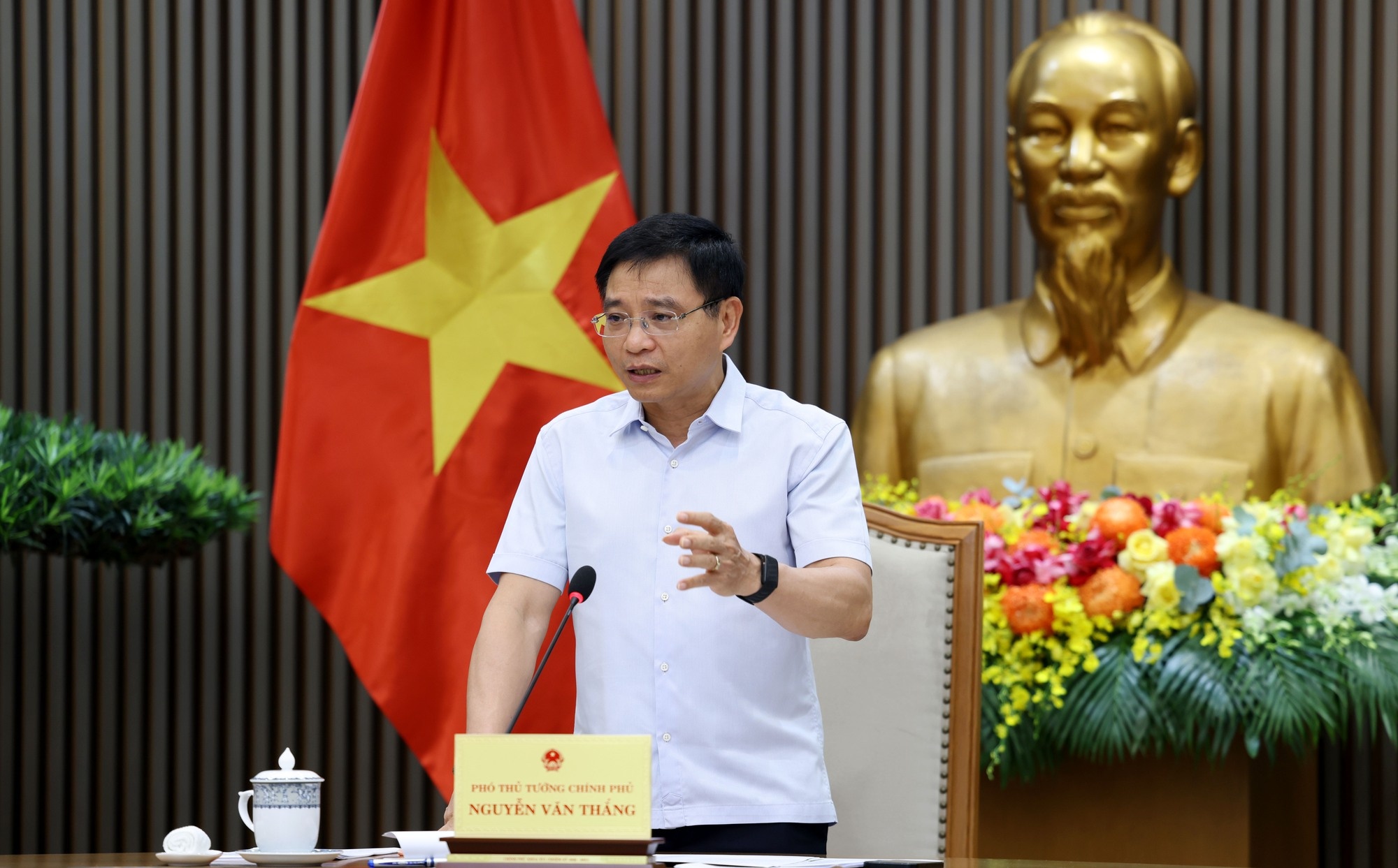 Phó Thủ tướng Nguyễn Văn Thắng: Chúng ta phải thay đổi cách tiếp cận đối với nguồn vốn ODA - Ảnh: VGP/Đức Tuân Phó Thủ tướng Nguyễn Văn Thắng: Chúng ta phải thay đổi cách tiếp cận đối với nguồn vốn ODA - Ảnh: VGP/Đức Tuân