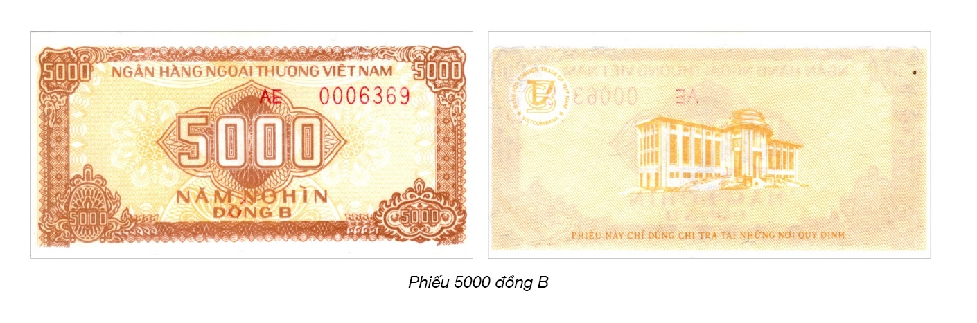 Phiếu đồng Việt Nam gốc ngoại tệ
