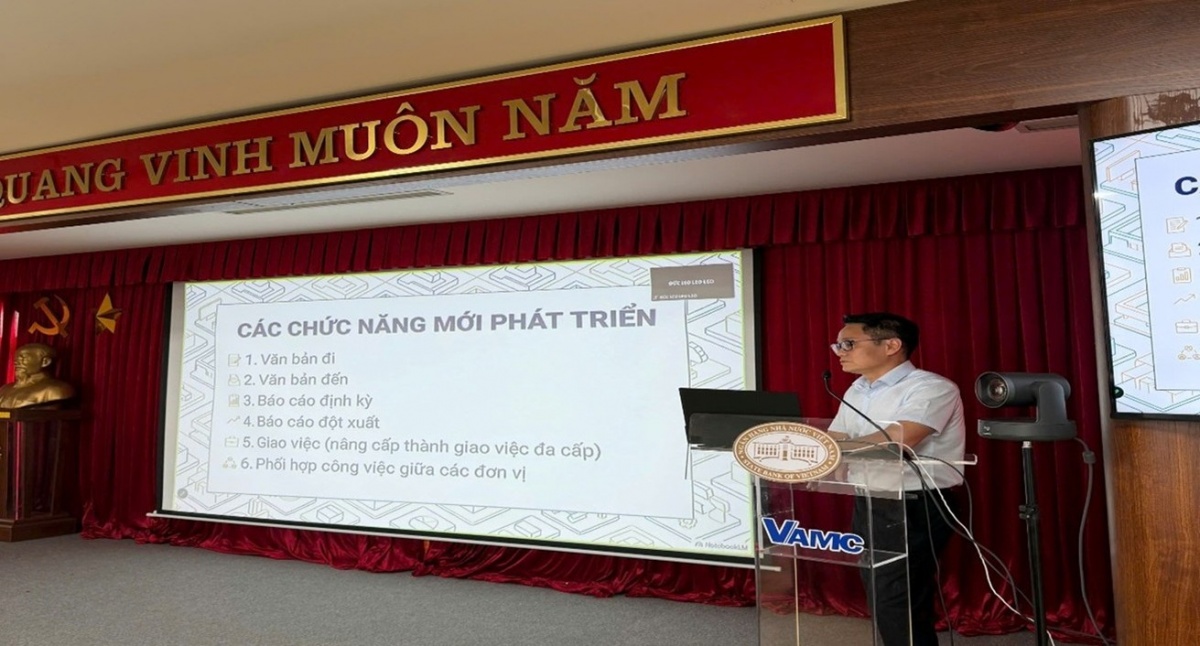 VAMC tiên phong hiện đại hóa quản trị theo tinh thần Nghị quyết 57-NQ/TW VAMC tiên phong hiện đại hóa quản trị theo tinh thần Nghị quyết 57-NQ/TW