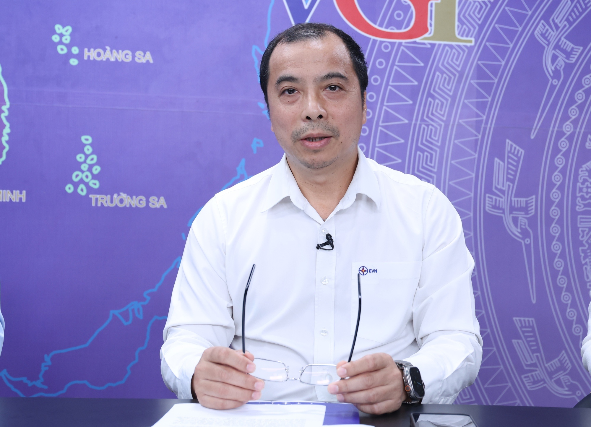 Phó Tổng Giám đốc Tập đoàn Điện lực Việt Nam (EVN) Ngô Sơn Hải - Ảnh: VGP/Đức Tuân