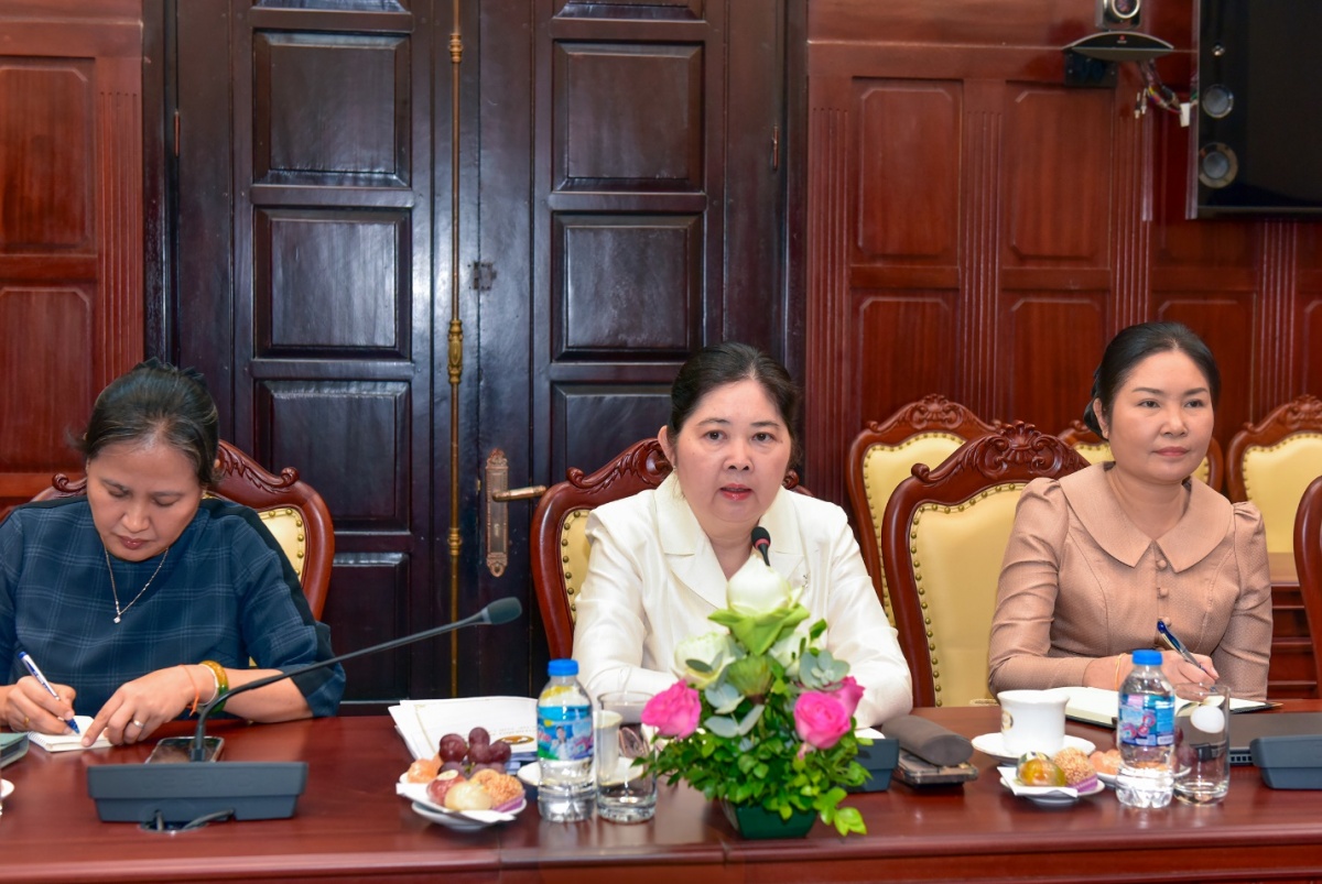 Phó Thống đốc Phạm Thanh Hà phát biểu tại buổi làm việc