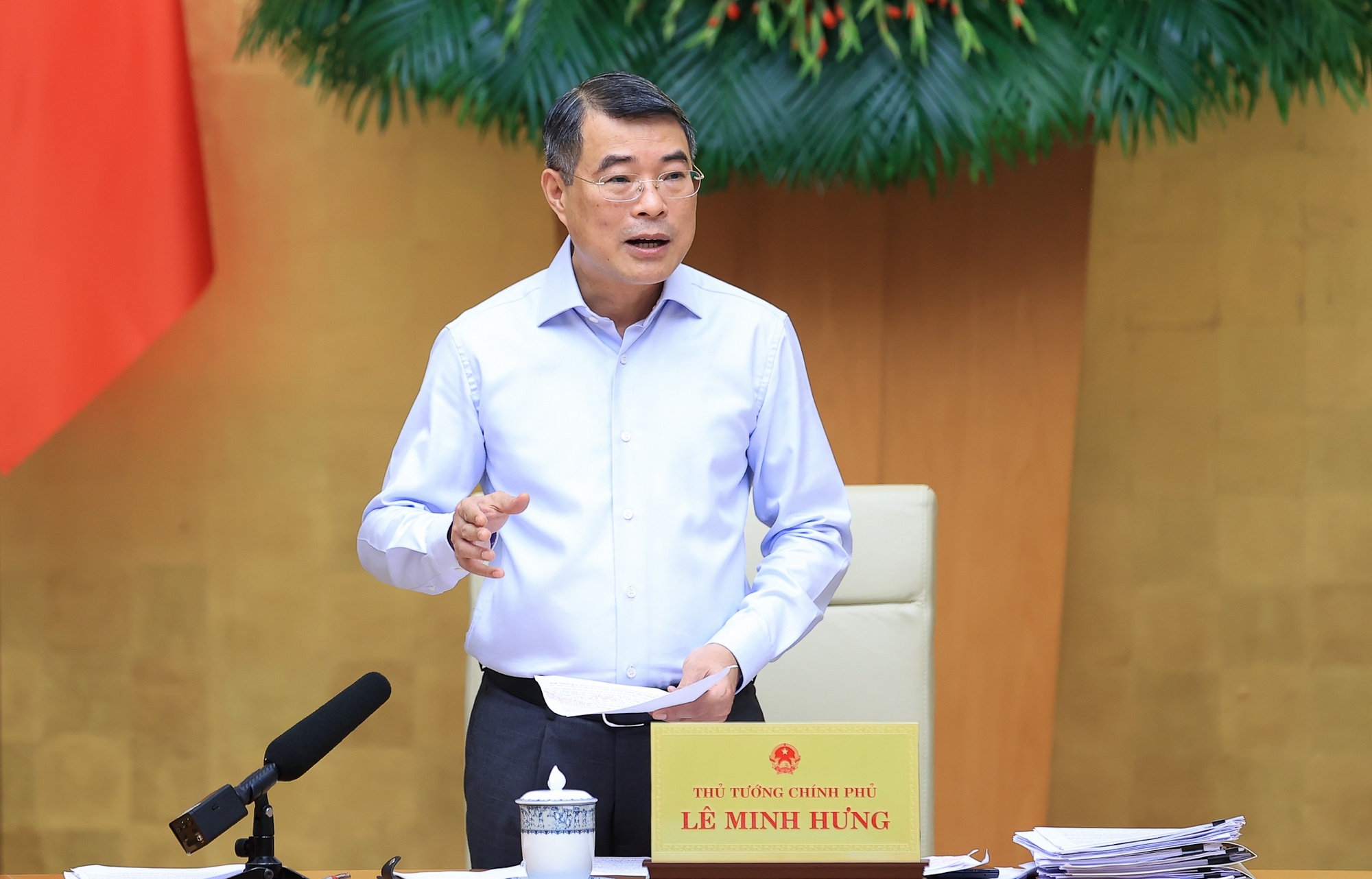 Thủ tướng cho ý kiến về một số nội dung cụ thể trong các dự án luật, nghị quyết - Ảnh: VGP/Nhật Bắc