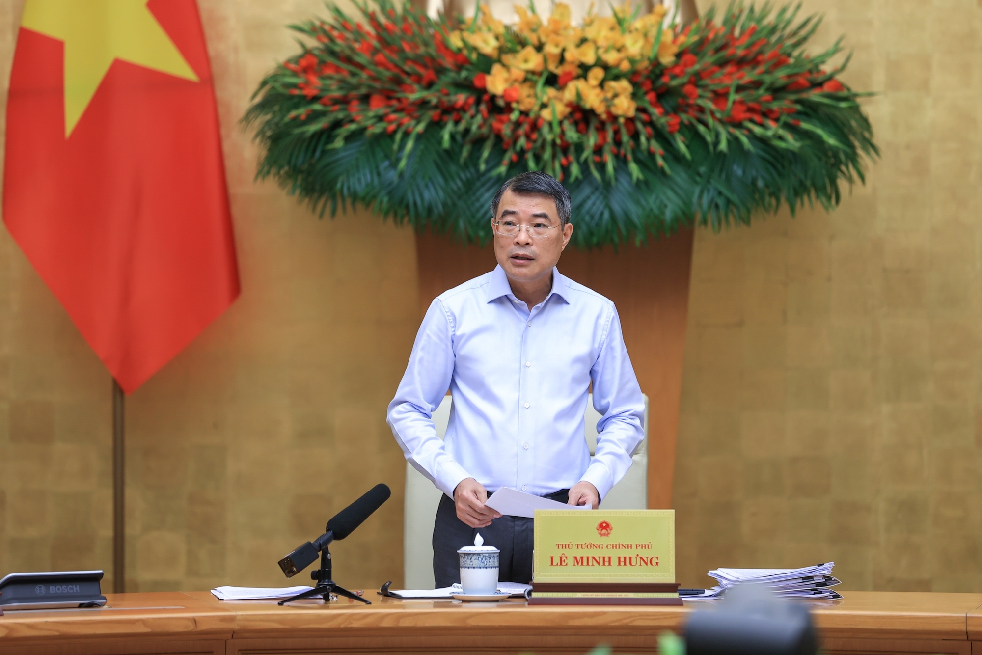 Thủ tướng Chính phủ yêu cầu tập trung nguồn lực khẩn trương xây dựng, hoàn thiện hồ sơ các dự án luật - Ảnh: VGP/Nhật Bắc