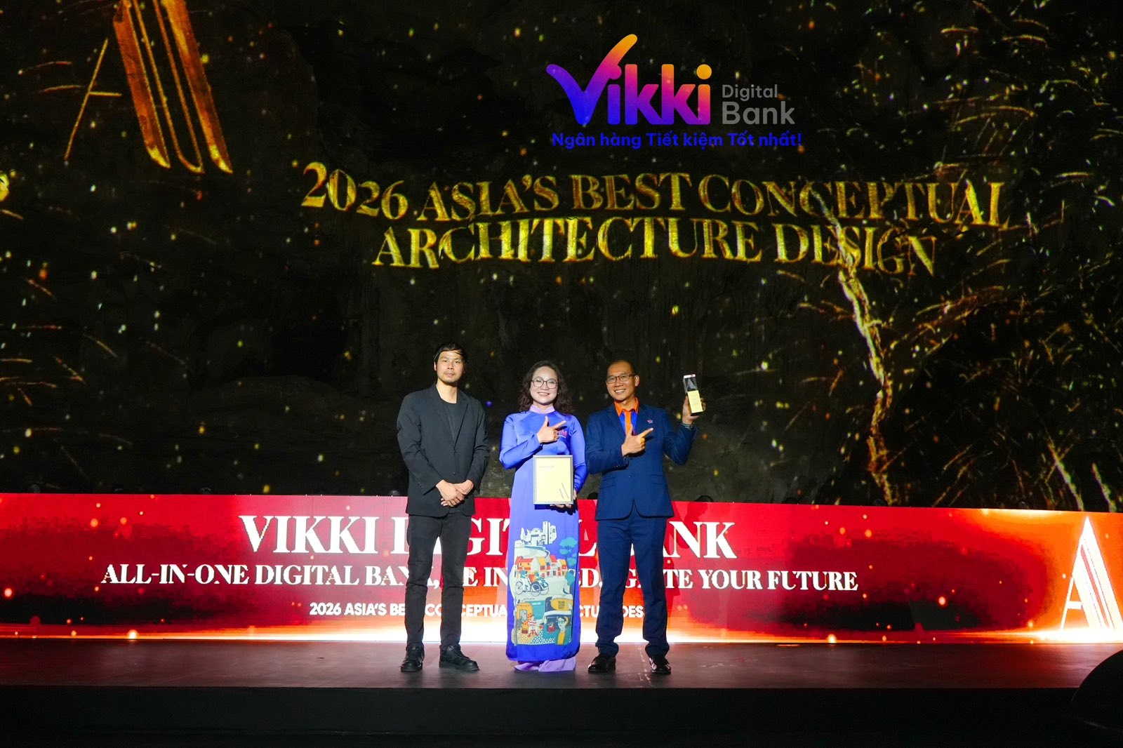 Bà Phan Thị Trâm Anh - Phó Tổng Giám đốc Vikki Digital Bank - “Asia’s Best Conceptual Architecture Design” – Kiến trúc ý tưởng xuất sắc nhất Châu Á 2026 Bà Phan Thị Trâm Anh - Phó Tổng Giám đốc Vikki Digital Bank - “Asia’s Best Conceptual Architecture Design” – Kiến trúc ý tưởng xuất sắc nhất Châu Á 2026