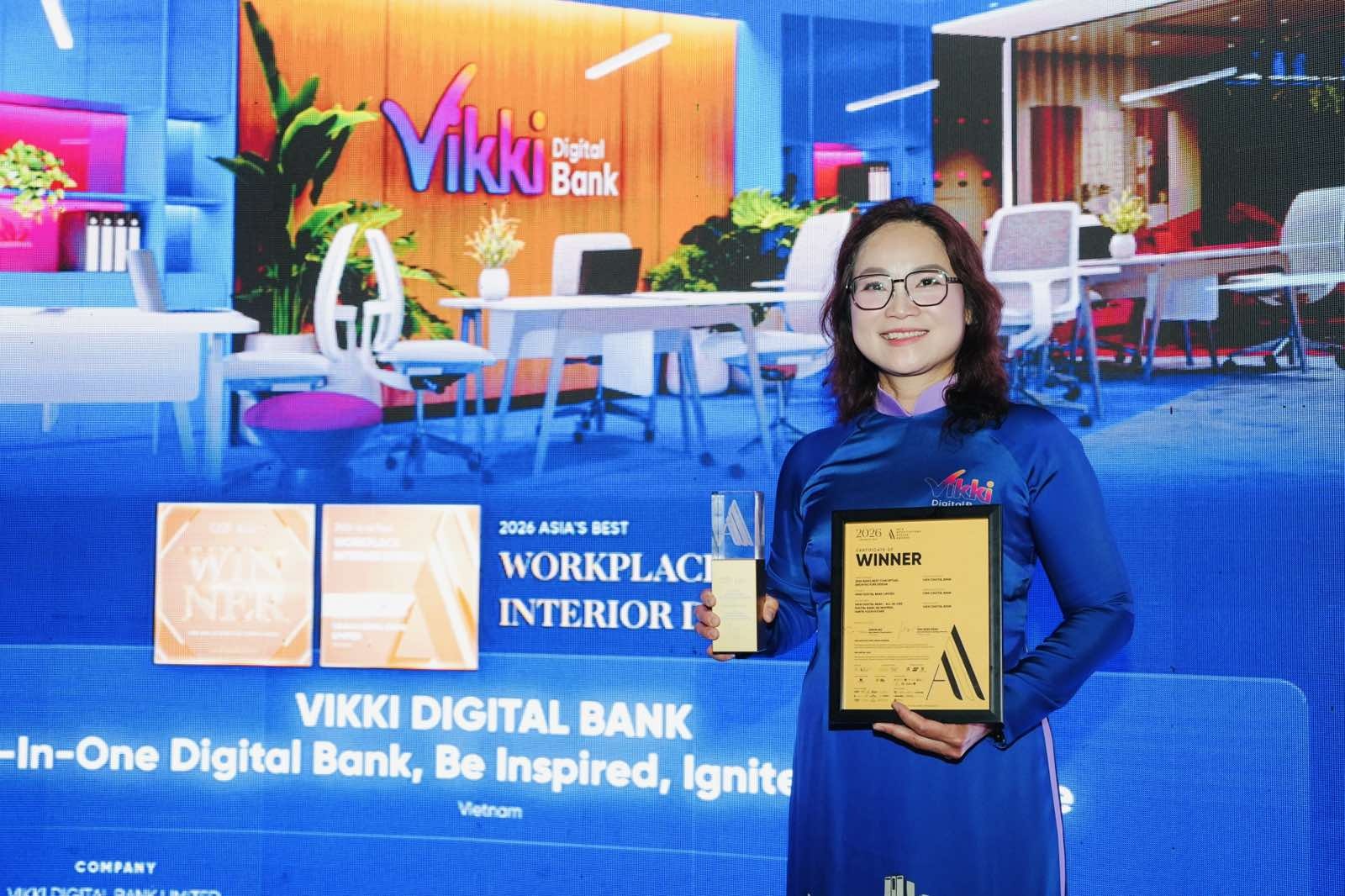 Ngân hàng Số Vikki kiến tạo chuẩn mực mới cho ngành ngân hàng với giải thưởng thiết kế xuất sắc nhất Châu Á Ngân hàng Số Vikki kiến tạo chuẩn mực mới cho ngành ngân hàng với giải thưởng thiết kế xuất sắc nhất Châu Á