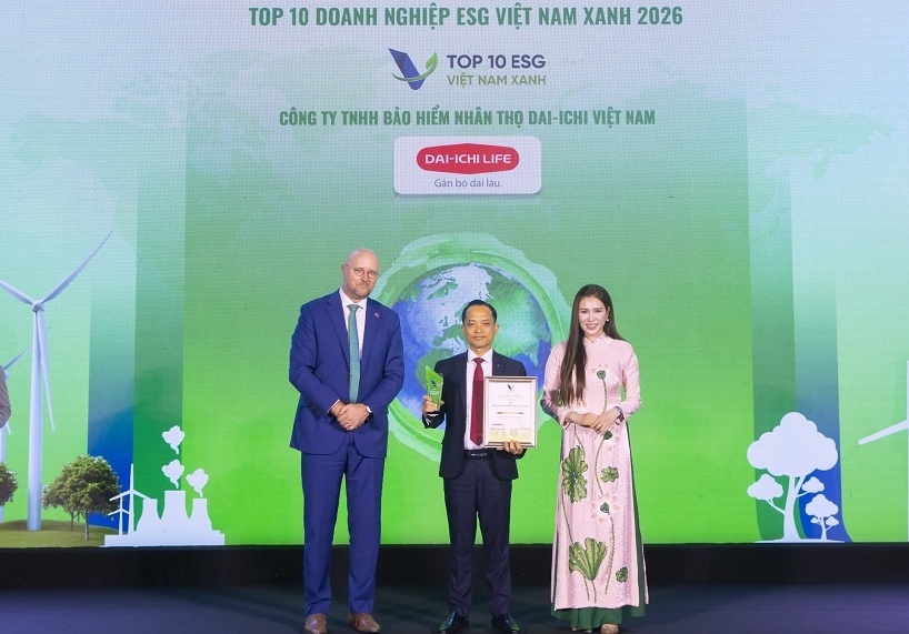 Dai-ichi Life Việt Nam nhận 4 giải thưởng uy tín tại Diễn đàn Doanh nghiệp Việt Nam 2026