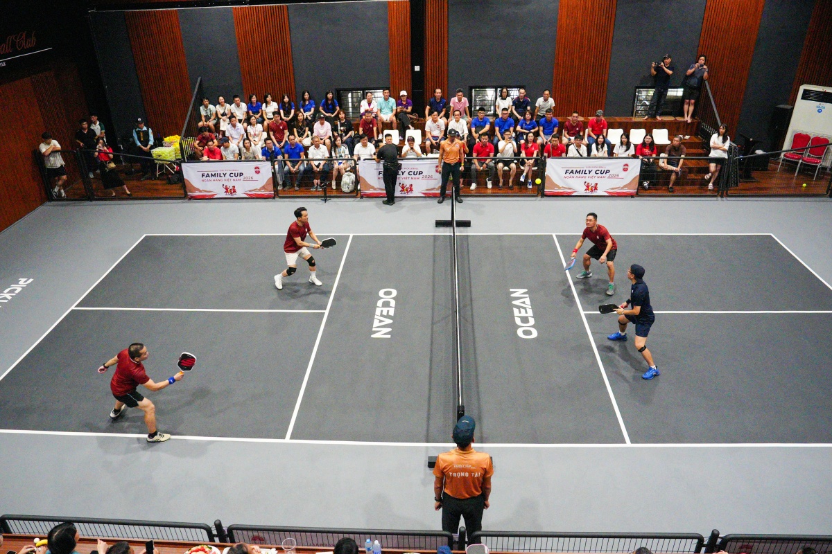 Pickleball Family Cup Ngân hàng Việt Nam 2026: Nội dung giao lưu lãnh đạo sôi nổi và thắm tình đoàn kết Pickleball Family Cup Ngân hàng Việt Nam 2026: Nội dung giao lưu lãnh đạo sôi nổi và thắm tình đoàn kết
