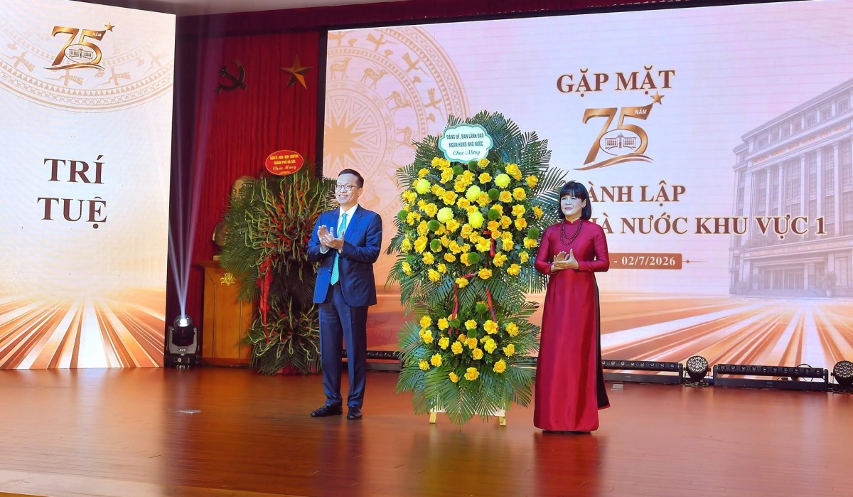 75 năm NHNN Chi nhánh Khu vực 1: Tiếp nối truyền thống, vững bước trong kỷ nguyên mới 75 năm NHNN Chi nhánh Khu vực 1: Tiếp nối truyền thống, vững bước trong kỷ nguyên mới