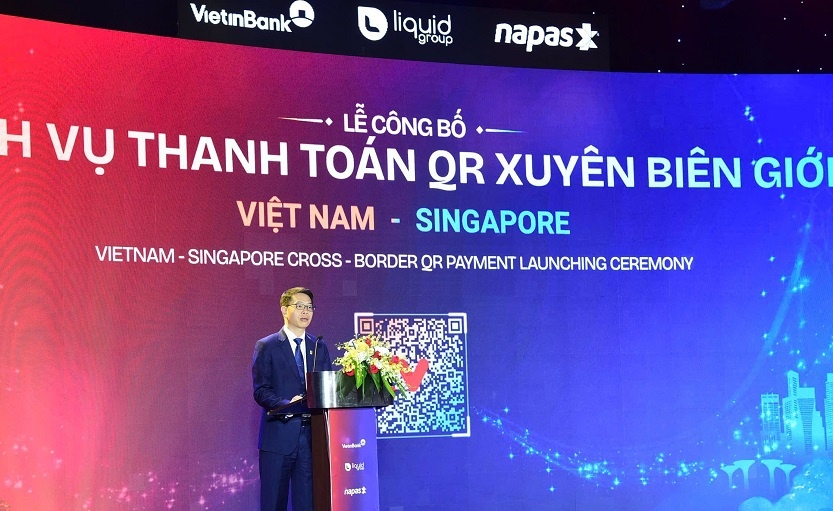 Triển khai thanh toán QR xuyên biên giới Việt Nam - Singapore, thúc đẩy kết nối kinh tế số Triển khai thanh toán QR xuyên biên giới Việt Nam - Singapore, thúc đẩy kết nối kinh tế số