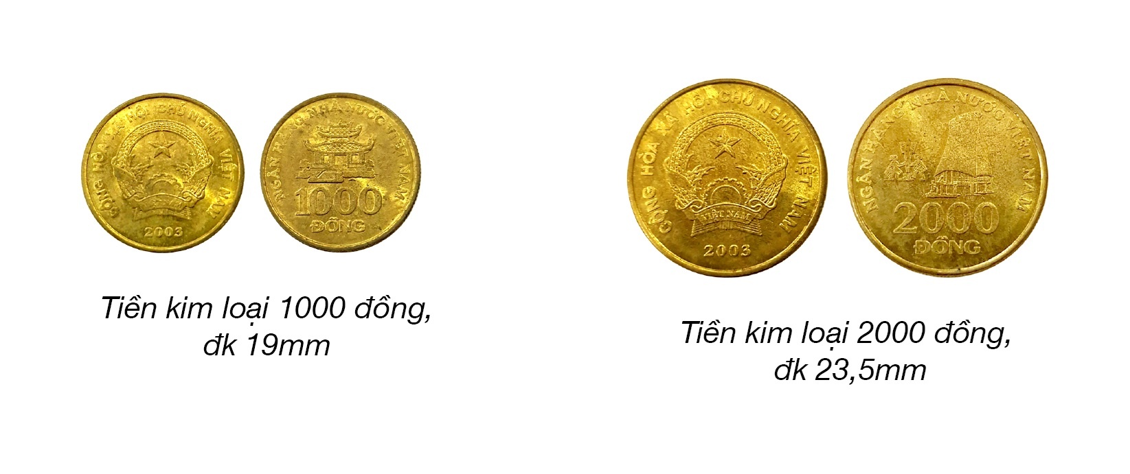 Tiền polymer và tiền kim loại (2003 - nay) - Kỳ III
