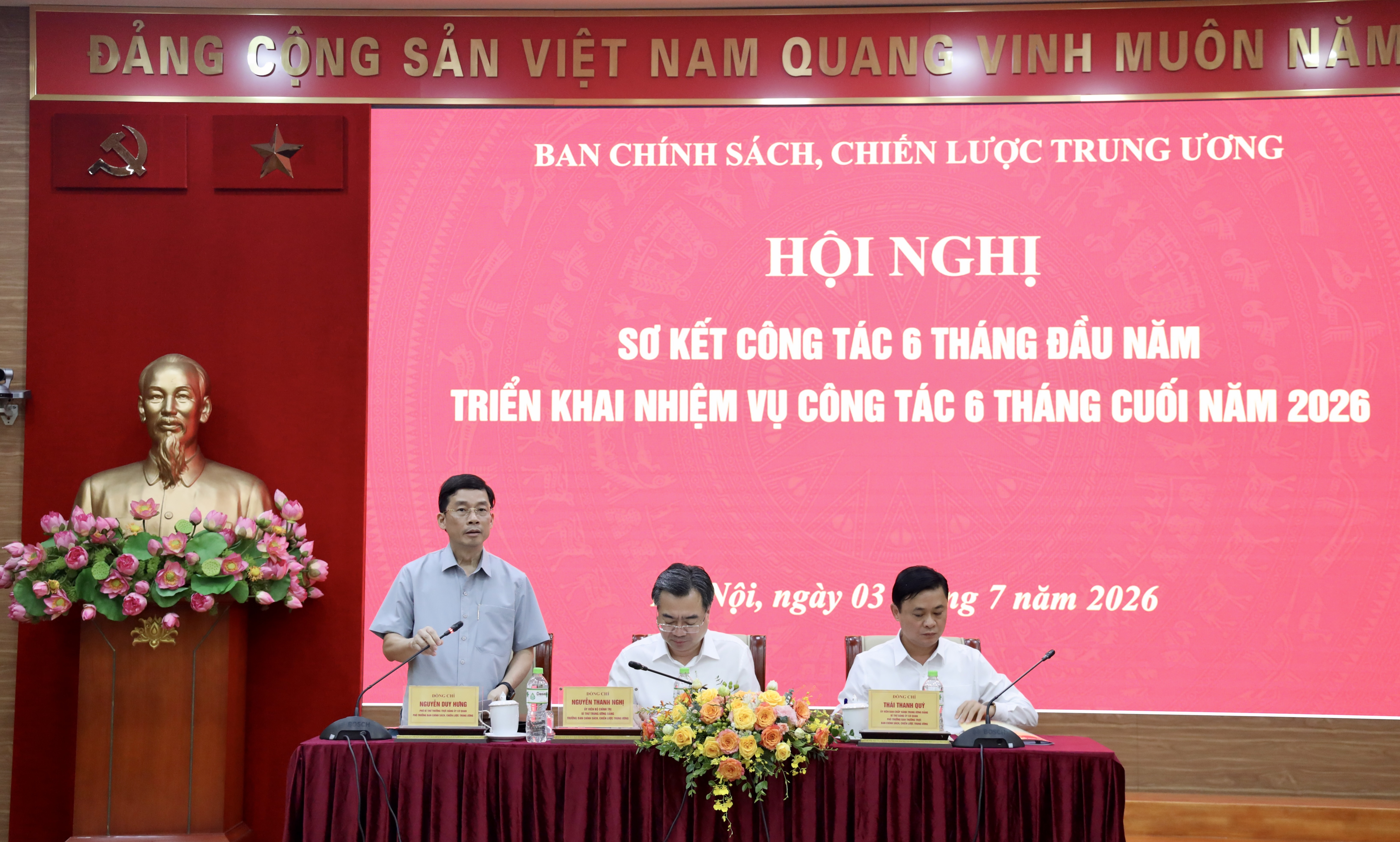 Nâng cao chất lượng nghiên cứu, tham mưu chiến lược trong 6 tháng cuối năm