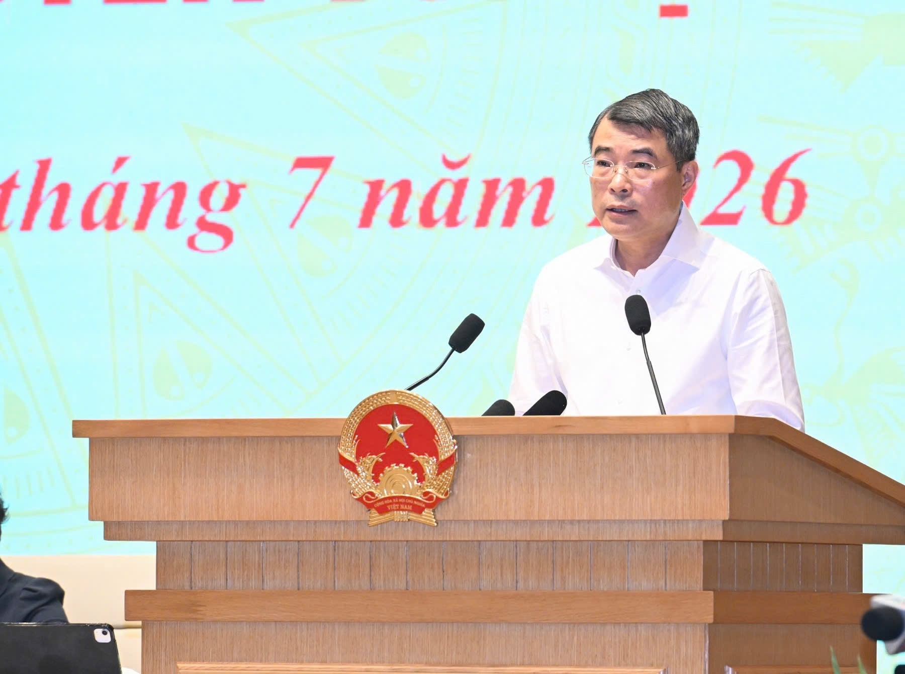 Thủ tướng Chính phủ Lê Minh Hưng phát biểu đáp từ, tiếp thu ý kiến chỉ đạo và bế mạc Hội nghị - Ảnh: VGP/Nhật Bắc Thủ tướng Chính phủ Lê Minh Hưng phát biểu đáp từ, tiếp thu ý kiến chỉ đạo và bế mạc Hội nghị - Ảnh: VGP/Nhật Bắc