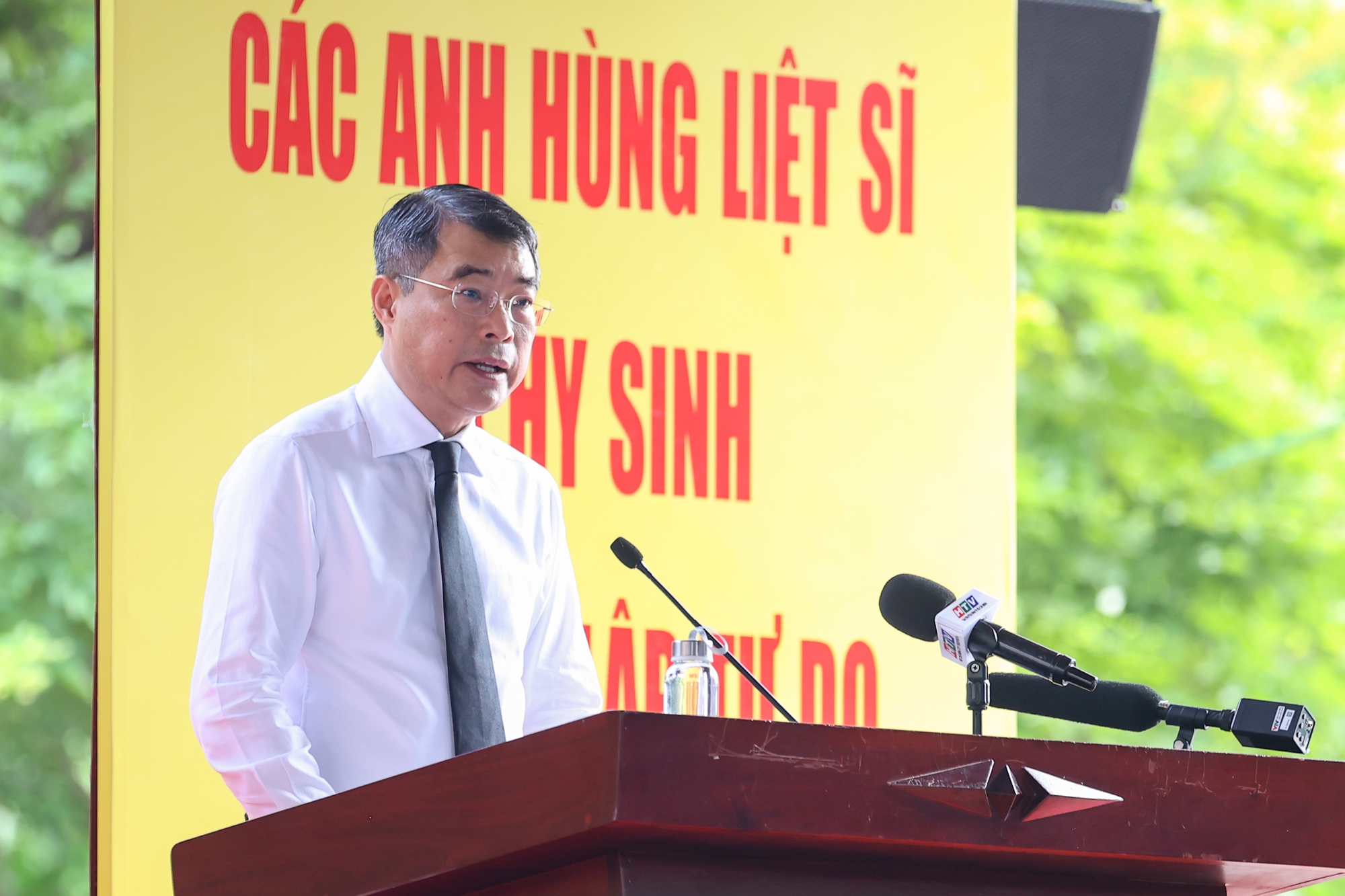 Phát biểu của Thủ tướng Lê Minh Hưng tại lễ triển khai tìm kiếm, quy tập hài cốt liệt sĩ tại Công viên Lê Thị Riêng