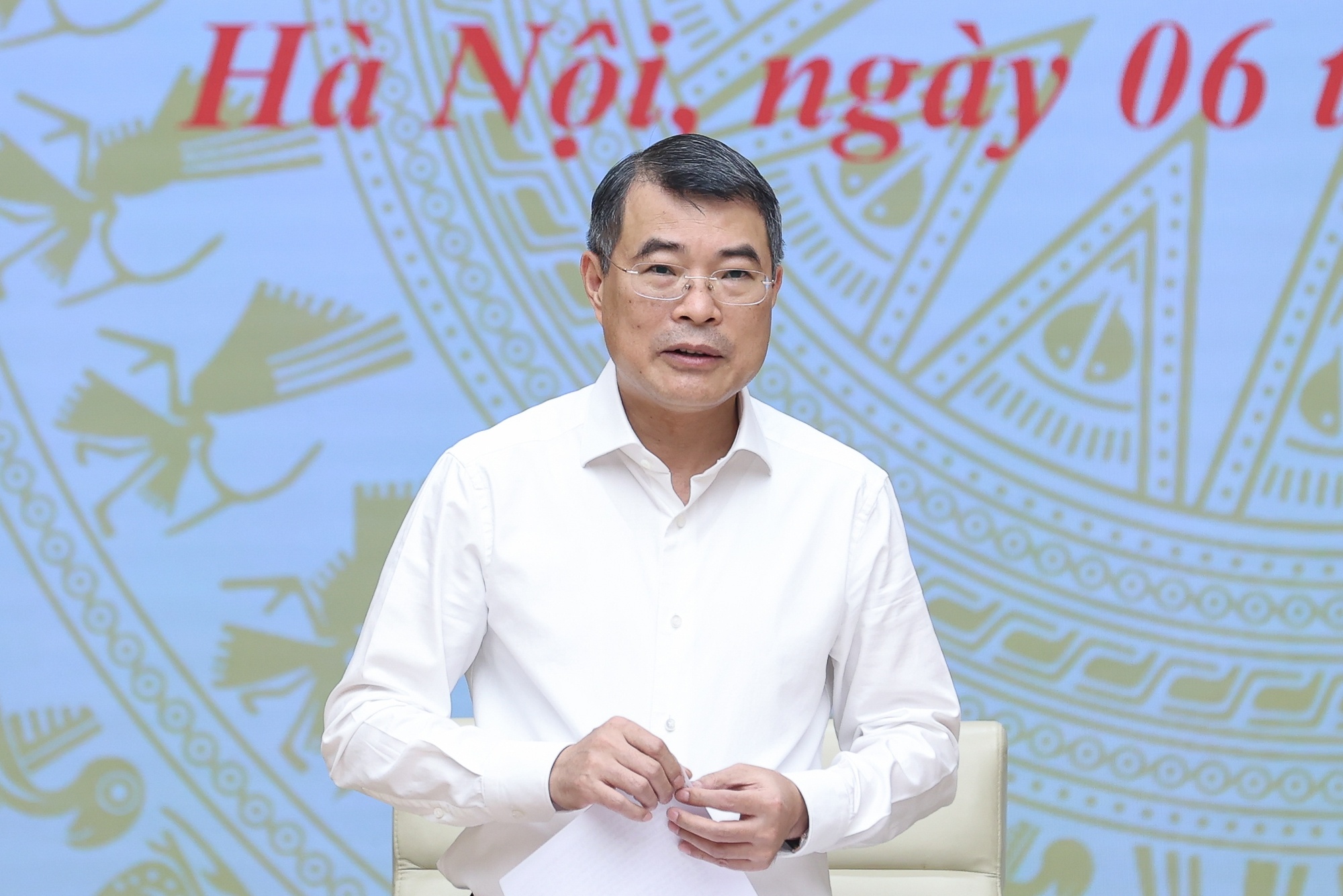 Thủ tướng Lê Minh Hưng phát biểu chỉ đạo phiên họp - Ảnh: VGP/Nhật Bắc Thủ tướng Lê Minh Hưng phát biểu chỉ đạo phiên họp - Ảnh: VGP/Nhật Bắc
