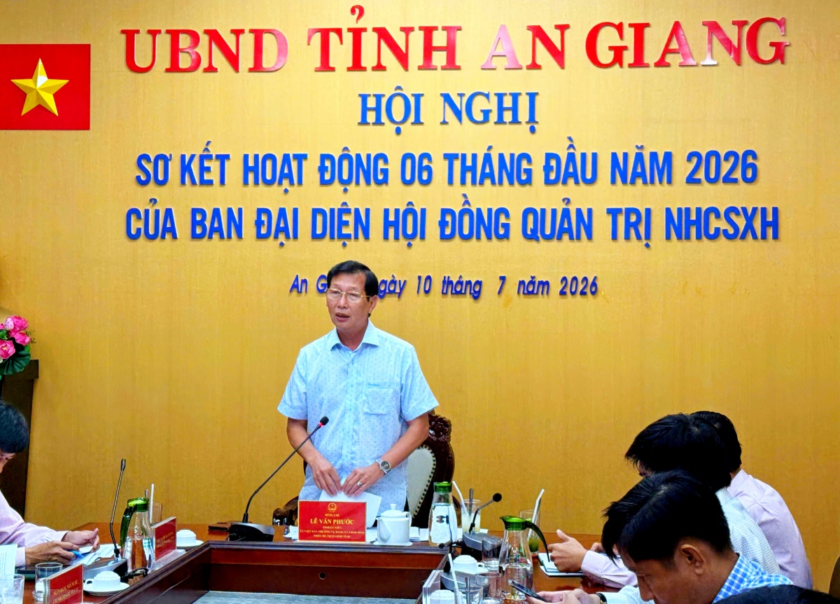 An Giang: Gần 60 nghìn lượt hộ được vay vốn chính sách trong 6 tháng đầu năm 2026 An Giang: Gần 60 nghìn lượt hộ được vay vốn chính sách trong 6 tháng đầu năm 2026
