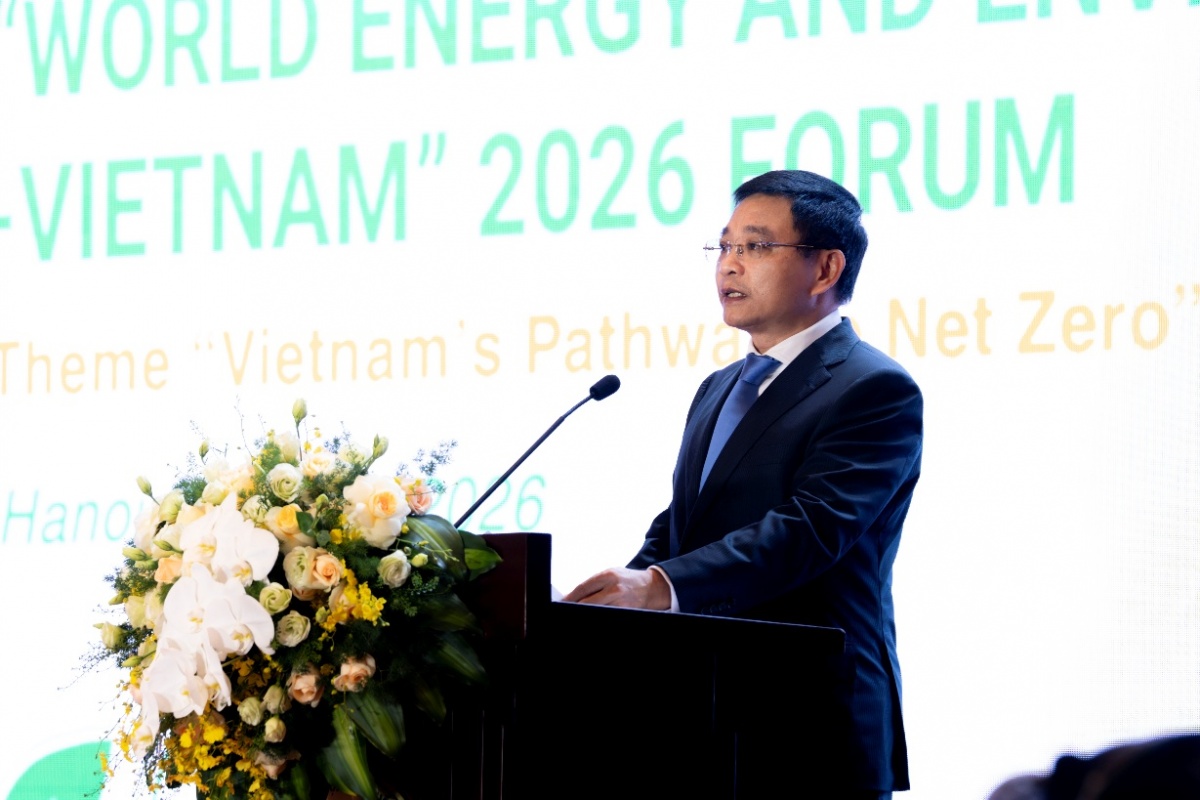 Phó Thủ tướng Nguyễn Văn Thắng chia sẻ tại diễn đàn năm nay (Ảnh: VCCI)