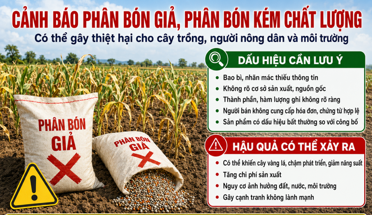 Phân bón giả ăn mòn sức cạnh tranh, doanh nghiệp chân chính