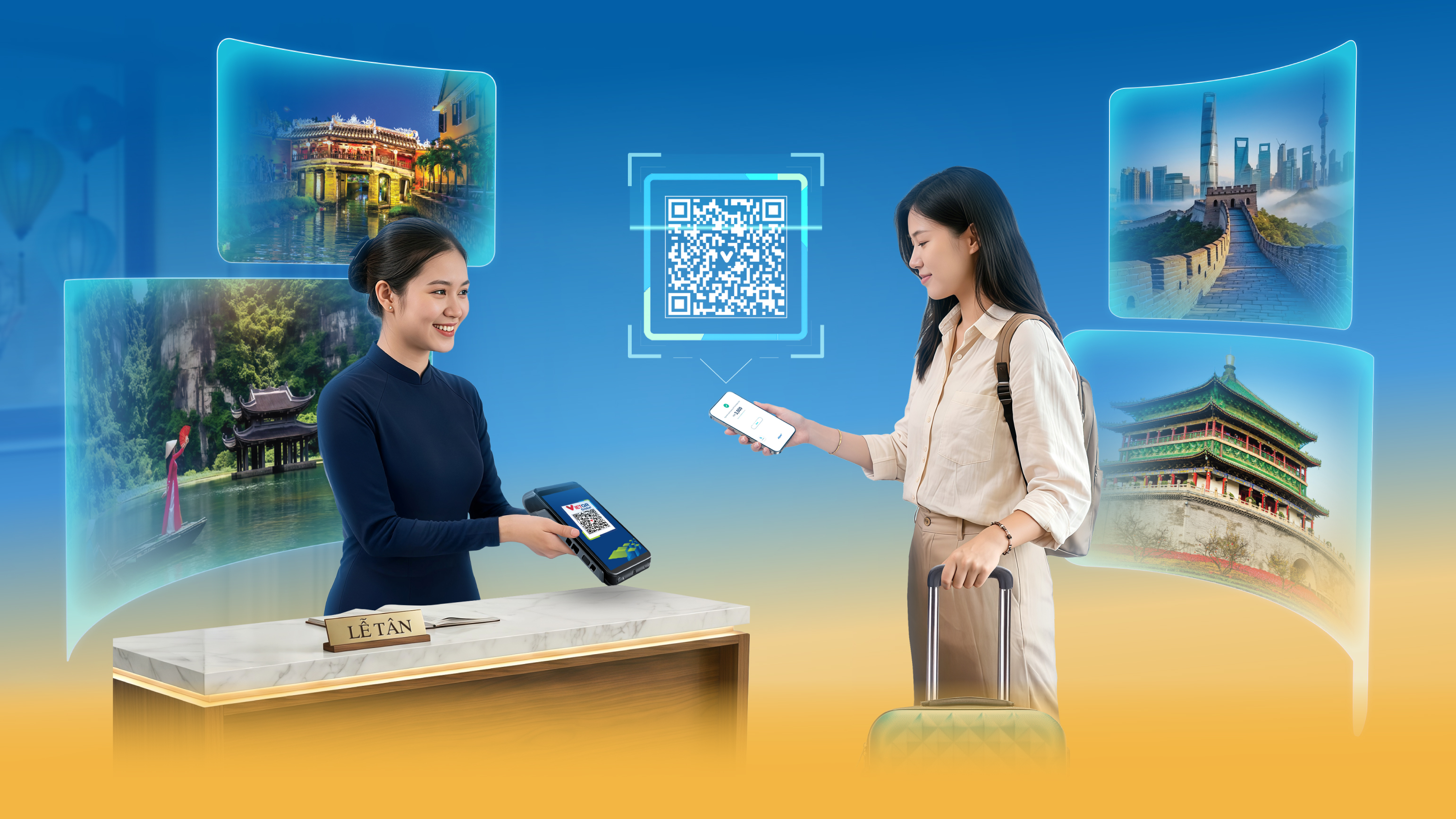 SACOMBANK mở rộng mạng lưới VIETQRGlobal, kết nối thanh toán QR xuyên biên giới với Singapore