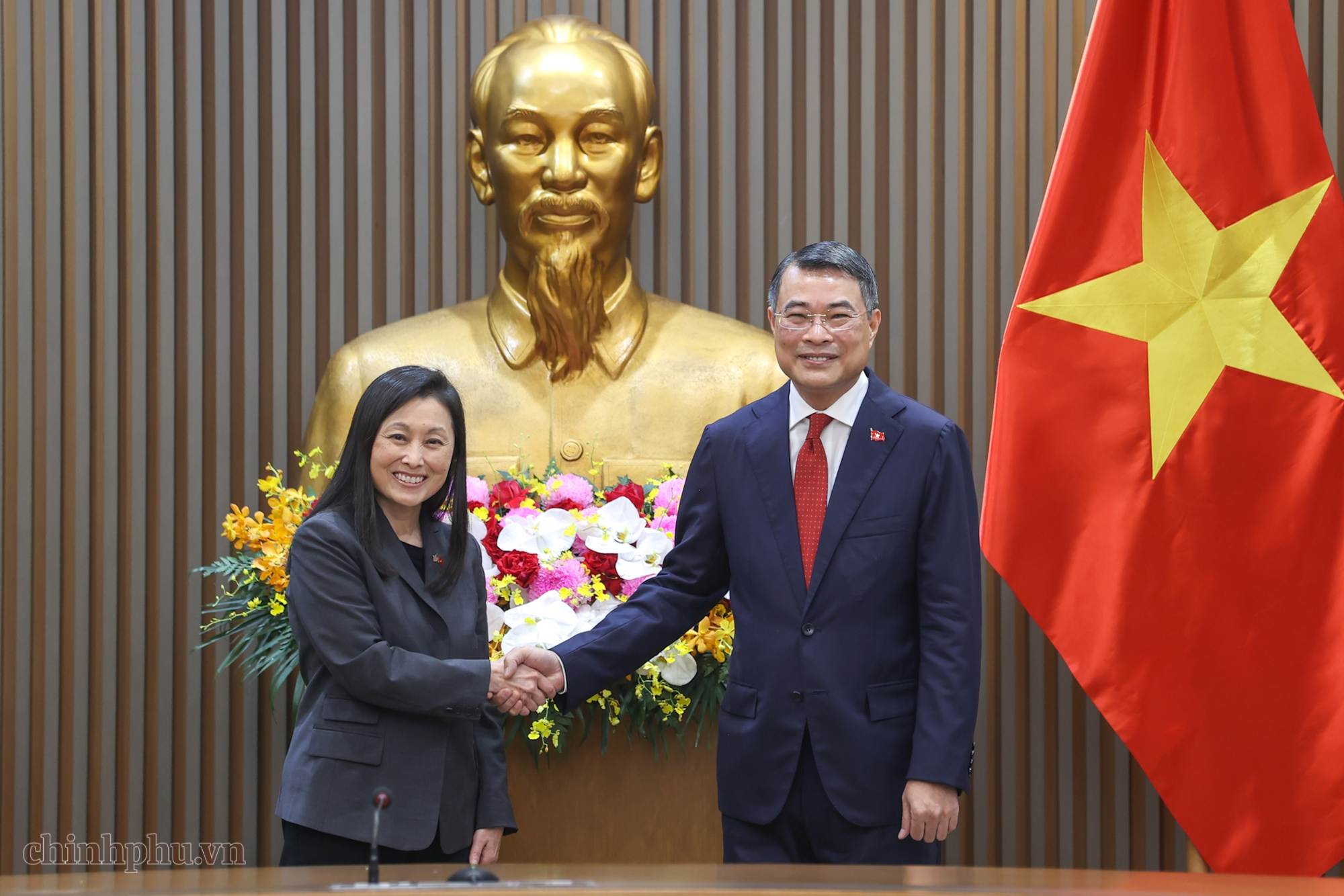 Thủ tướng Chính phủ Lê Minh Hưng tiếp Đại sứ Hoa Kỳ Thủ tướng Chính phủ Lê Minh Hưng tiếp Đại sứ Hoa Kỳ- Ảnh 1.