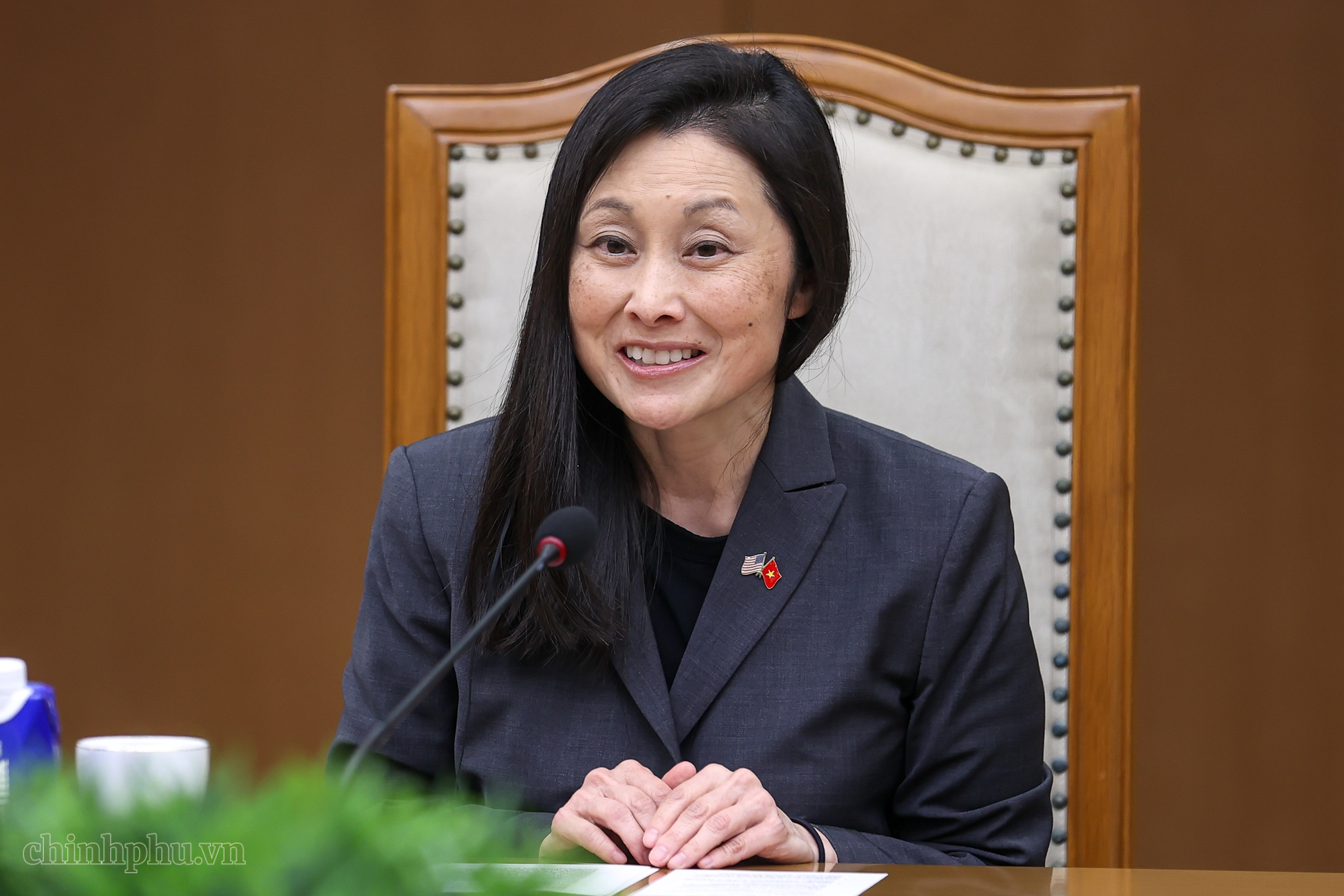 Thủ tướng Chính phủ Lê Minh Hưng tiếp Đại sứ Hoa Kỳ Thủ tướng Chính phủ Lê Minh Hưng tiếp Đại sứ Hoa Kỳ- Ảnh 4.
