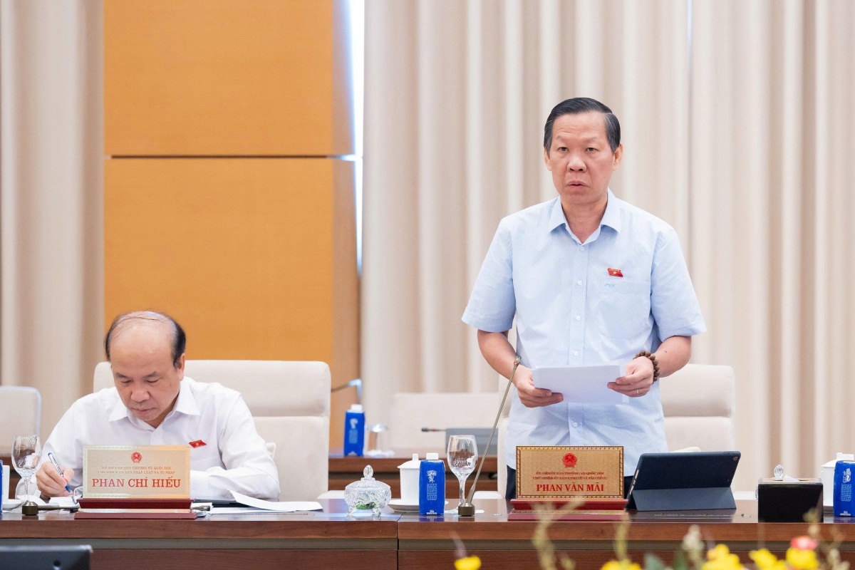 Chủ nhiệm Ủy ban Kinh tế và Tài chính Phan Văn Mãi Chủ nhiệm Ủy ban Kinh tế và Tài chính Phan Văn Mãi