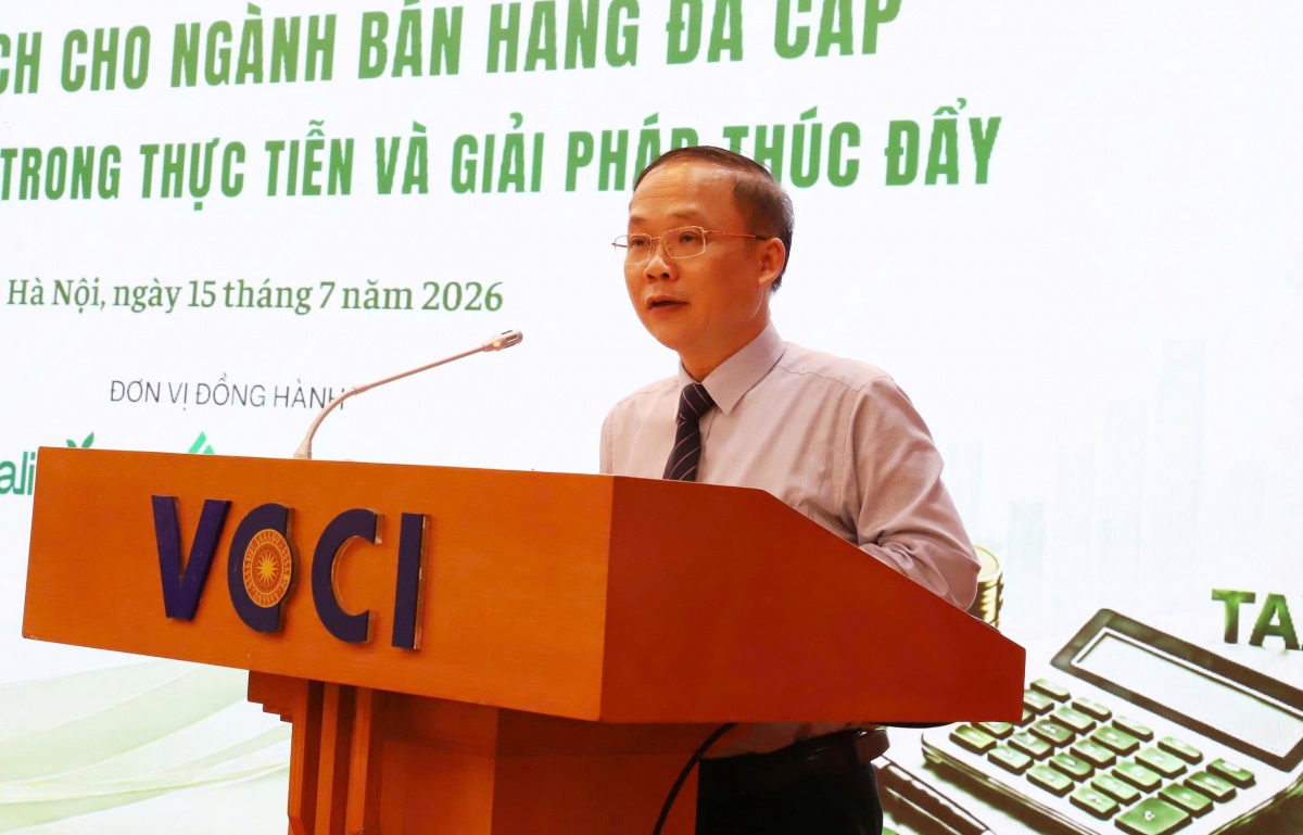 ông Bùi Trung Nghĩa, Phó Chủ tịch VCCI phát biểu khai mạc