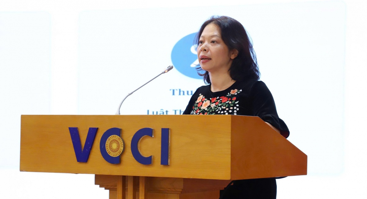 bà Tạ Dịu Thương, Trưởng Ban Pháp chế Hiệp hội Bán hàng đa cấp Việt Nam (MLMA) 