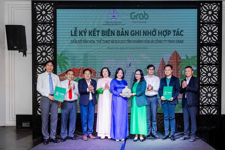 Sở Văn hóa, Thể thao và Du lịch tỉnh Khánh Hòa và Grab Việt Nam ký kết biên bản hợp tác Sở Văn hóa, Thể thao và Du lịch tỉnh Khánh Hòa và Grab Việt Nam ký kết biên bản hợp tác