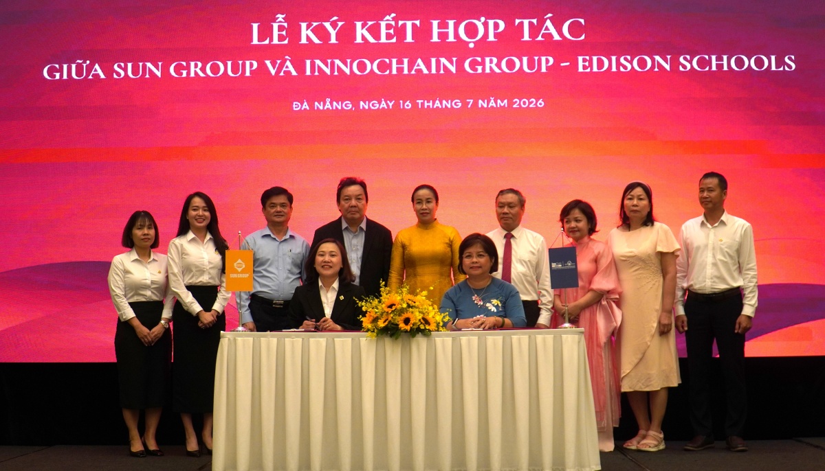 Sun Group và Innochain Group hợp tác phát triển hệ thống giáo dục chất lượng cao Sun Group và Innochain Group hợp tác phát triển hệ thống giáo dục chất lượng cao