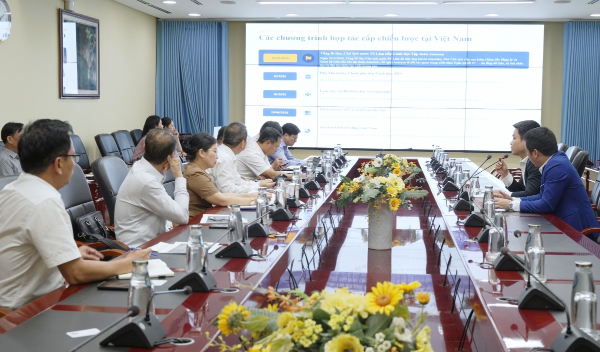 Thúc đẩy hợp tác đầu tư AI, điện toán đám mây và kinh tế số