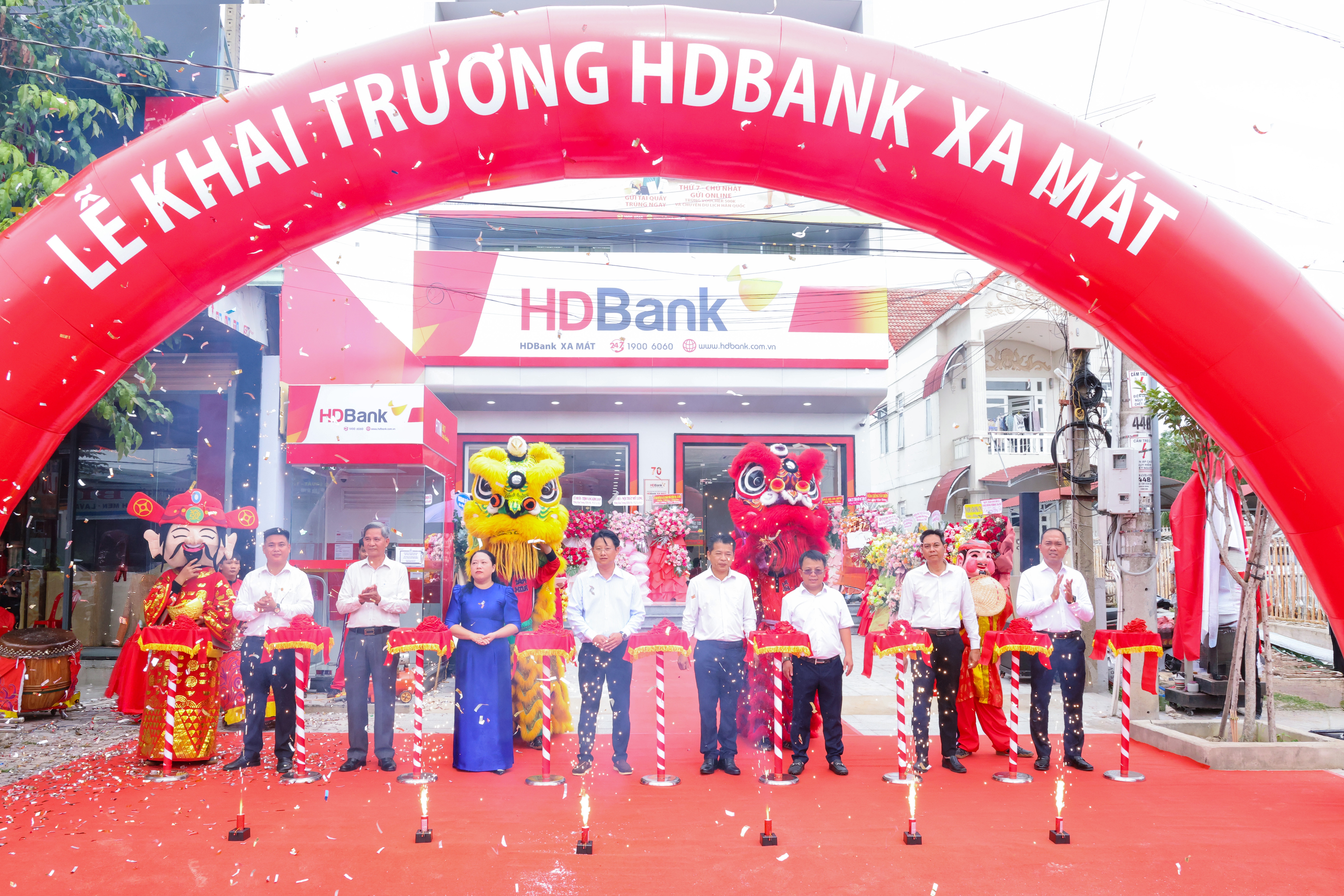HDBank hiện diện tại Xa Mát, mở rộng kết nối tài chính khu vực biên giới
