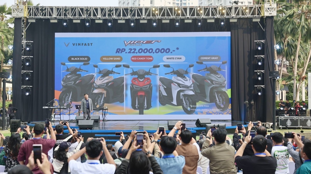 VinFast khai trương 20 đại lý xe máy điện tại Indonesia, mở rộng hệ sinh thái giao thông xanh trên toàn quốc VinFast khai trương 20 đại lý xe máy điện tại Indonesia, mở rộng hệ sinh thái giao thông xanh trên toàn quốc