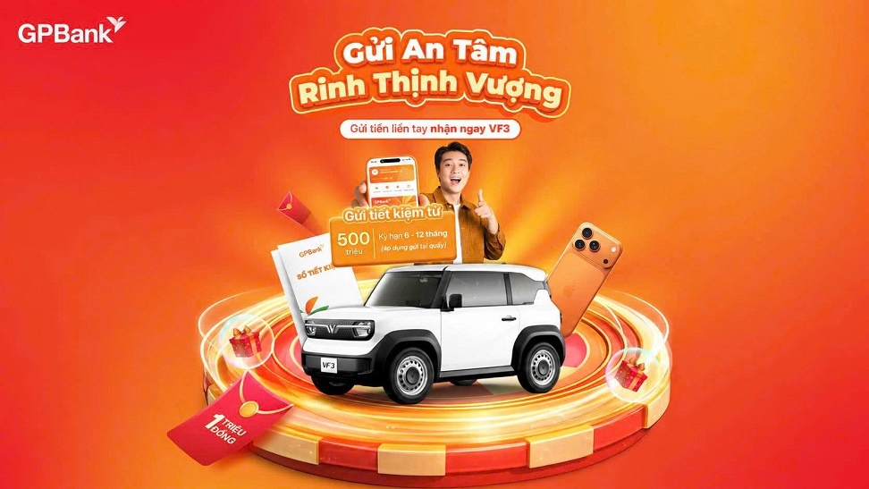 GPBank khép lại mùa khuyến mại với hàng nghìn sổ tiết kiệm mở mới GPBank khép lại mùa khuyến mại với hàng nghìn sổ tiết kiệm mở mới