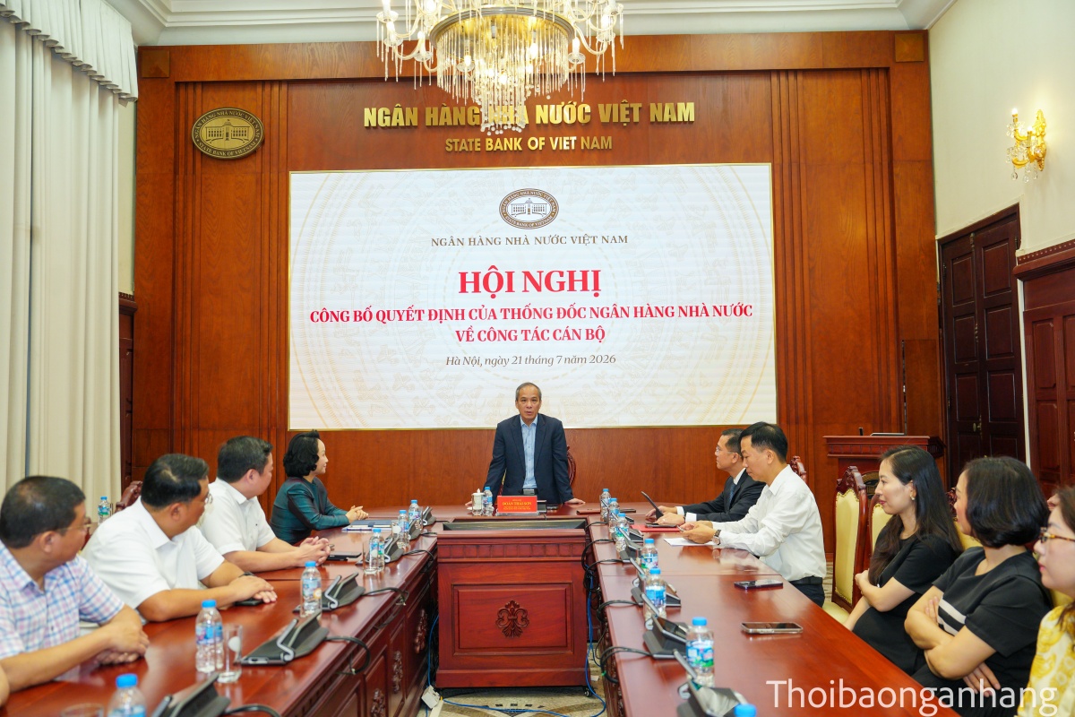 Công bố Quyết định điều động, bổ nhiệm Phó Vụ trưởng Vụ Tổ chức cán bộ NHNN Công bố Quyết định điều động, bổ nhiệm Phó Vụ trưởng Vụ Tổ chức cán bộ NHNN