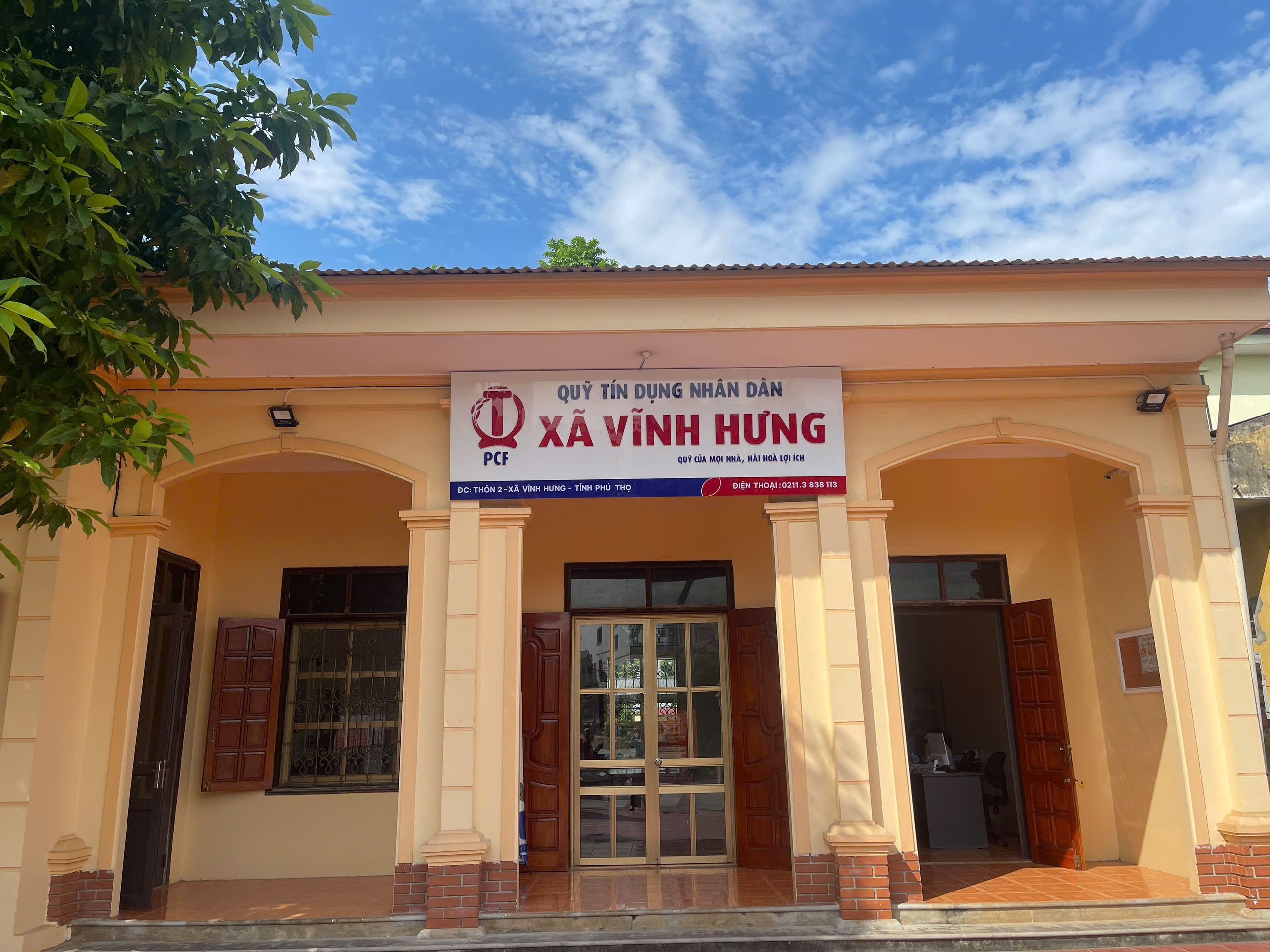 QTDND xã Vĩnh Hưng thông báo thay đổi nội dung Giấy phép hoạt động QTDND xã Vĩnh Hưng thông báo thay đổi nội dung Giấy phép hoạt động