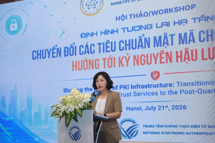 Tô Thị Thu Hương cho biết, Việt Nam đang bước vào giai đoạn phát triển mạnh mẽ của kinh tế số, xã hội số và chính phủ số Tô Thị Thu Hương cho biết, Việt Nam đang bước vào giai đoạn phát triển mạnh mẽ của kinh tế số, xã hội số và chính phủ số